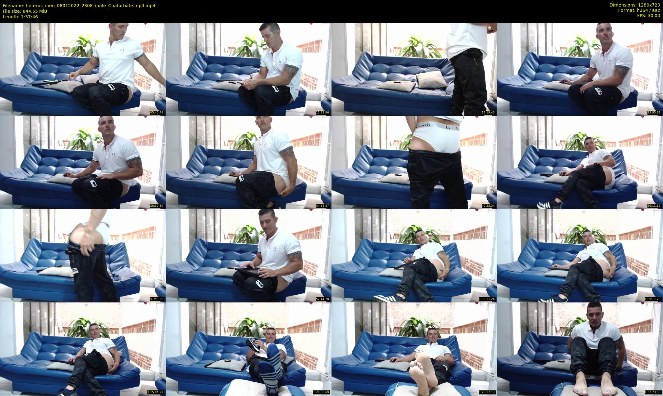 heteros_men — 98 minute Chaturbate male cam show recording, 720p, Jan 8, 2022