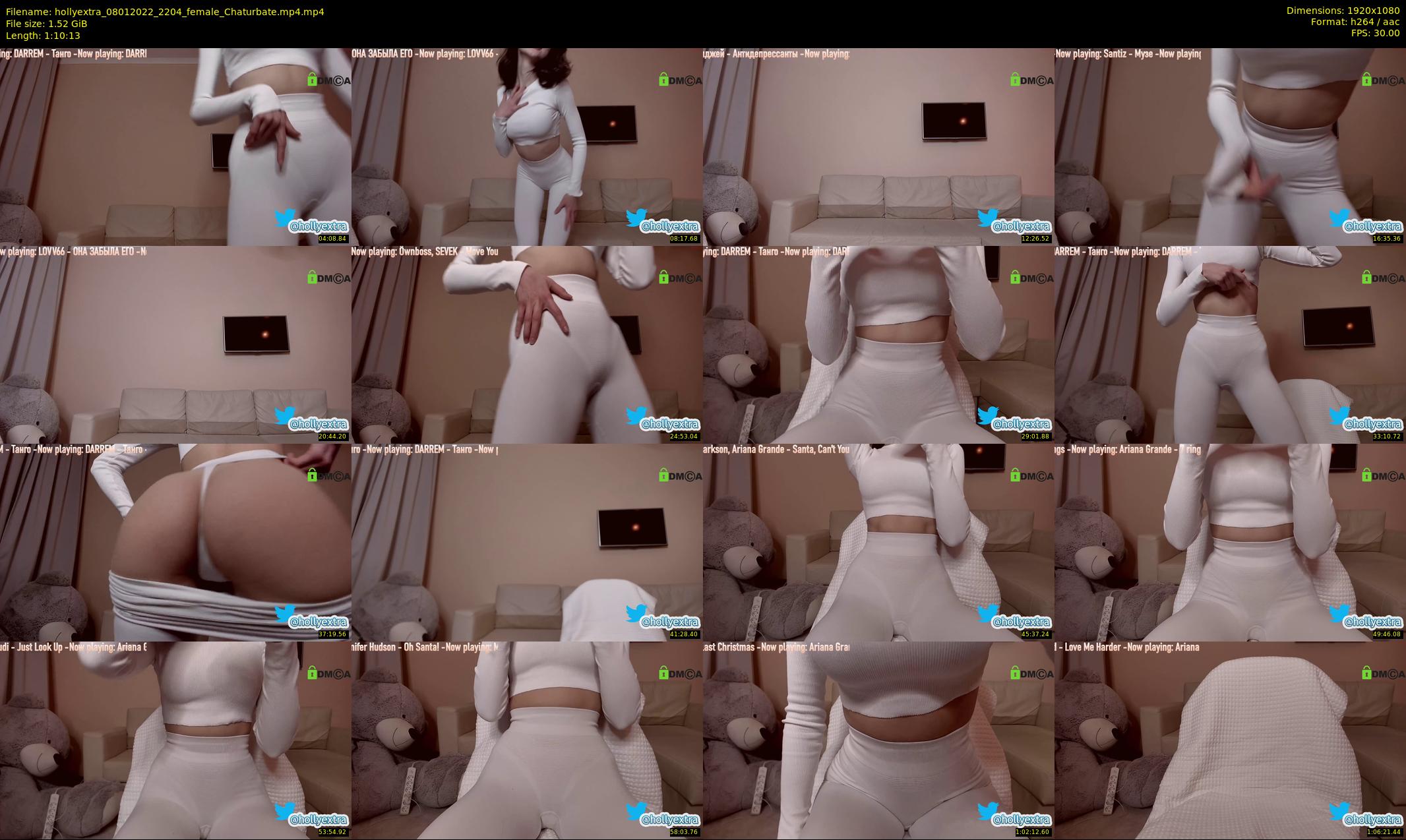 hollyextra — 71 minute Chaturbate female cam show recording, 1080p, Jan 8, 2022