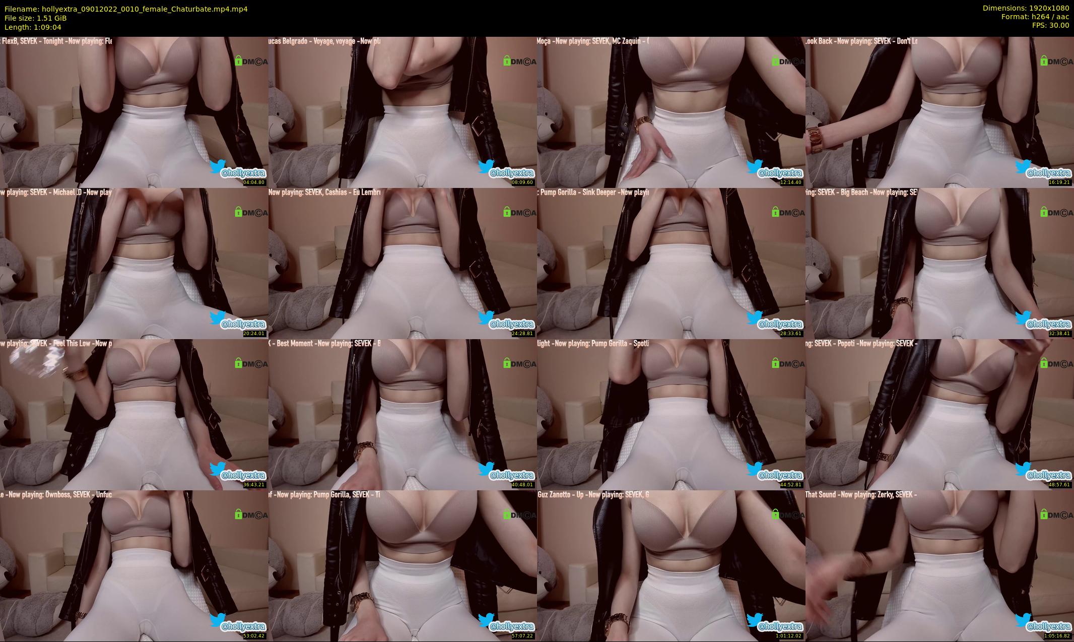 hollyextra — 70 minute Chaturbate female cam show recording, 1080p, Jan 9, 2022