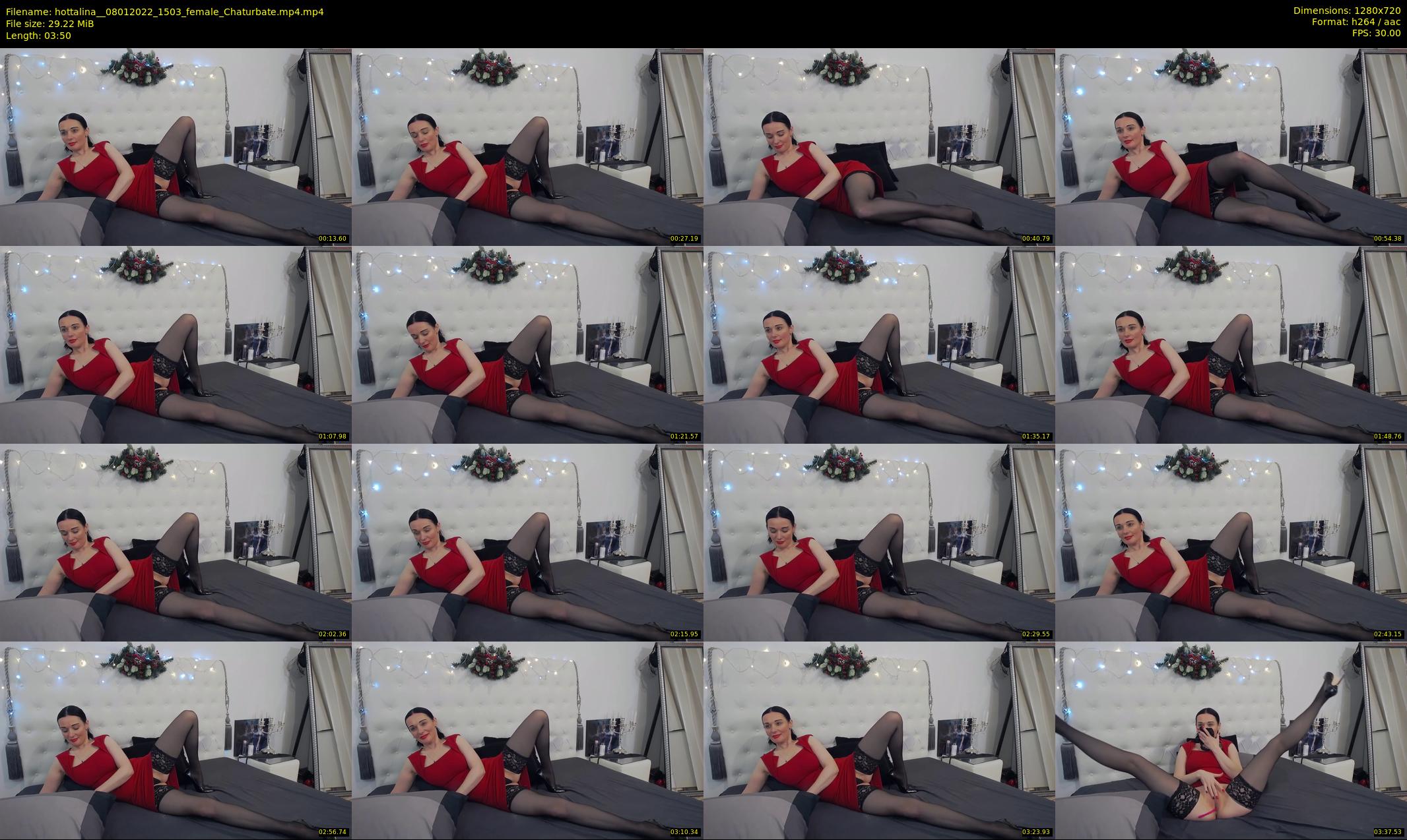 hottalina_ — 4 minute Chaturbate female cam show recording, 720p, Jan 8, 2022