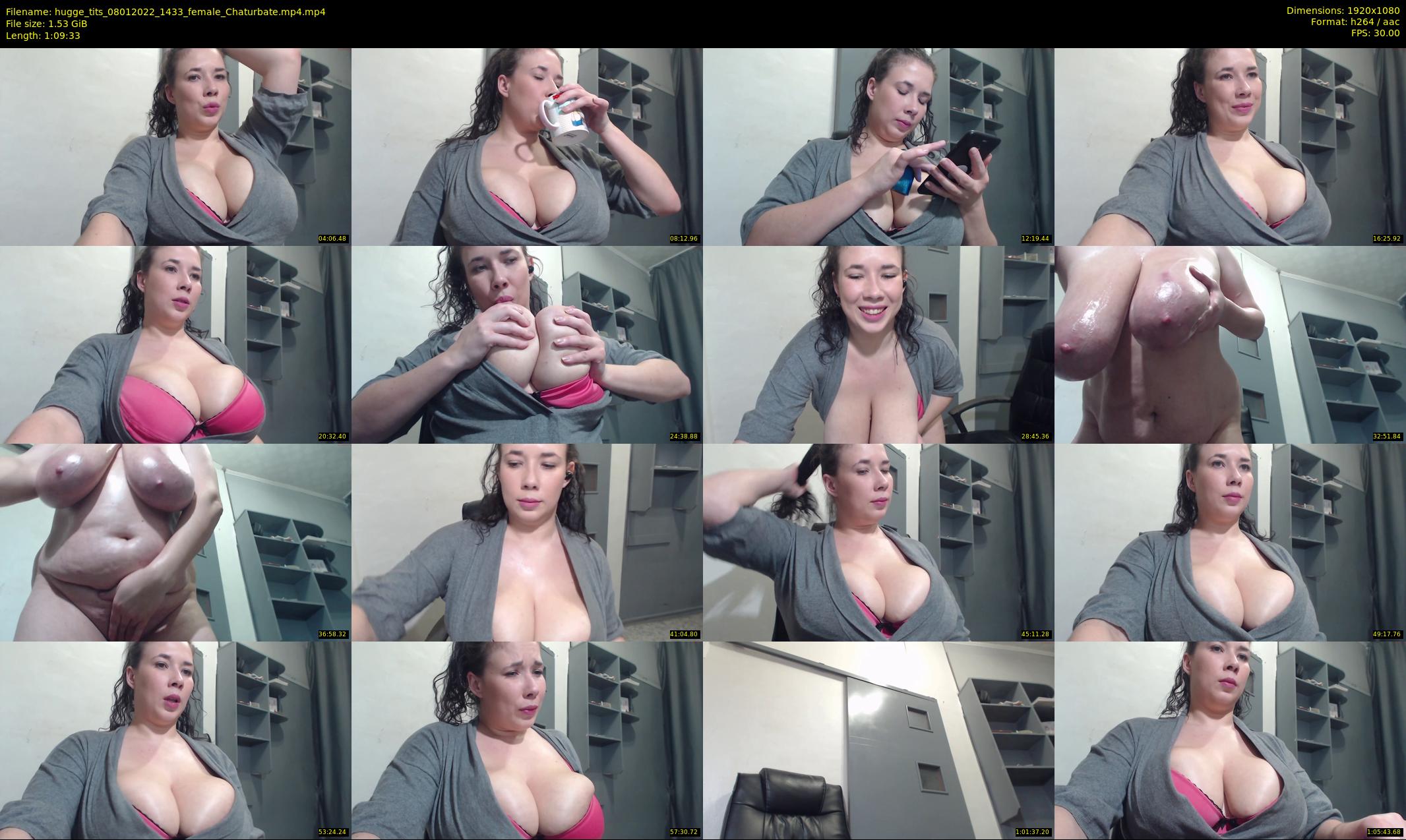 hugge_tits — 70 minute Chaturbate female cam show recording, 1080p, Jan 8, 2022