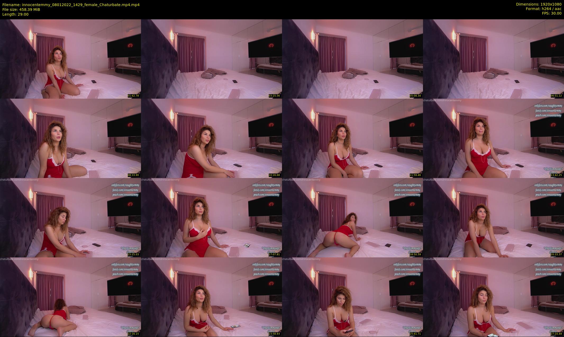 innocentemmy — 29 minute Chaturbate female cam show recording, 1080p, Jan 8, 2022