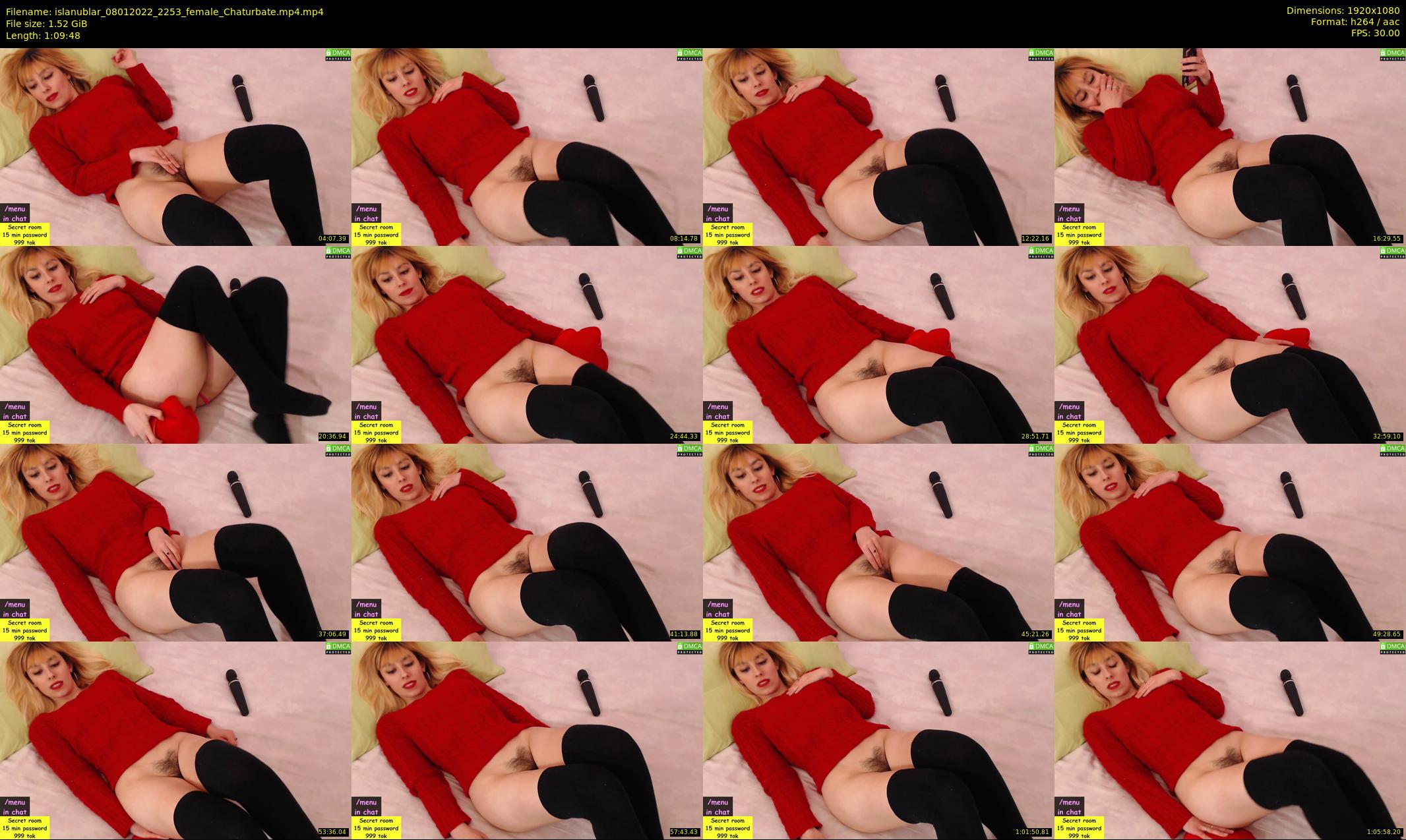 islanublar — 70 minute Chaturbate female cam show recording, 1080p, Jan 8, 2022