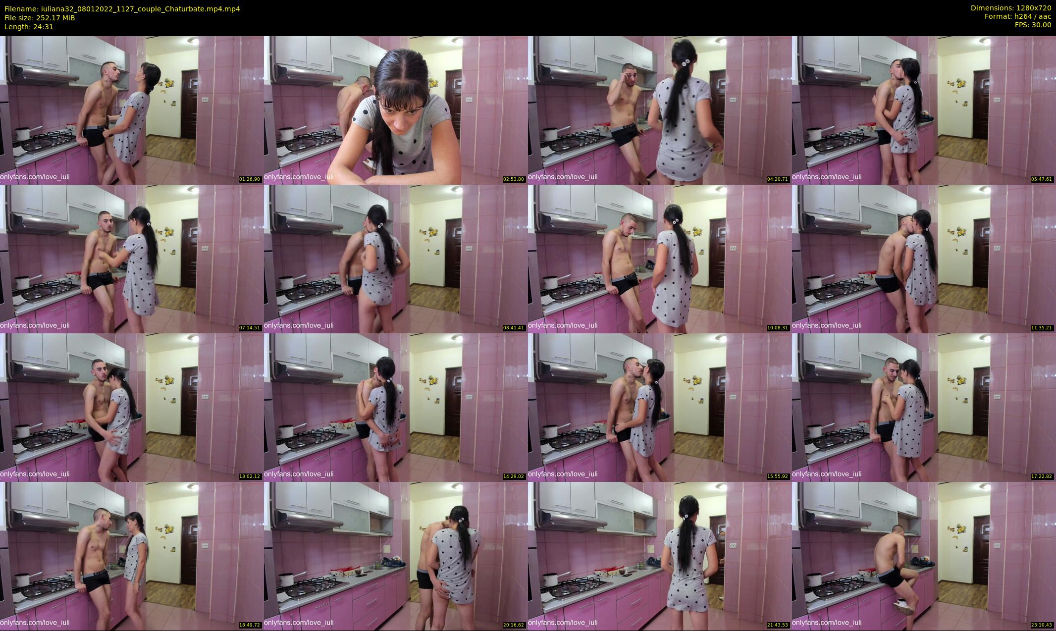 iuliana32 — 25 minute Chaturbate couple cam show recording, 720p, Jan 8, 2022