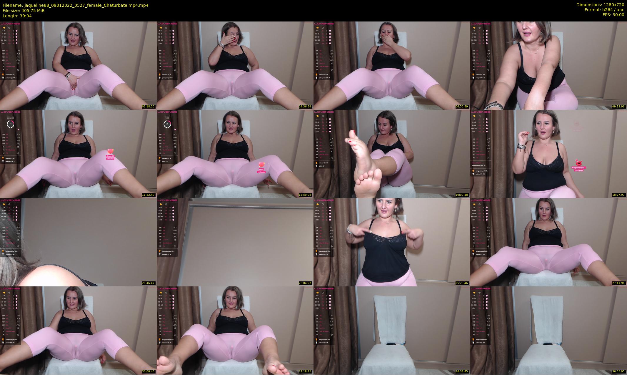 jaqueline88 — 40 minute Chaturbate female cam show recording, 720p, Jan 9, 2022
