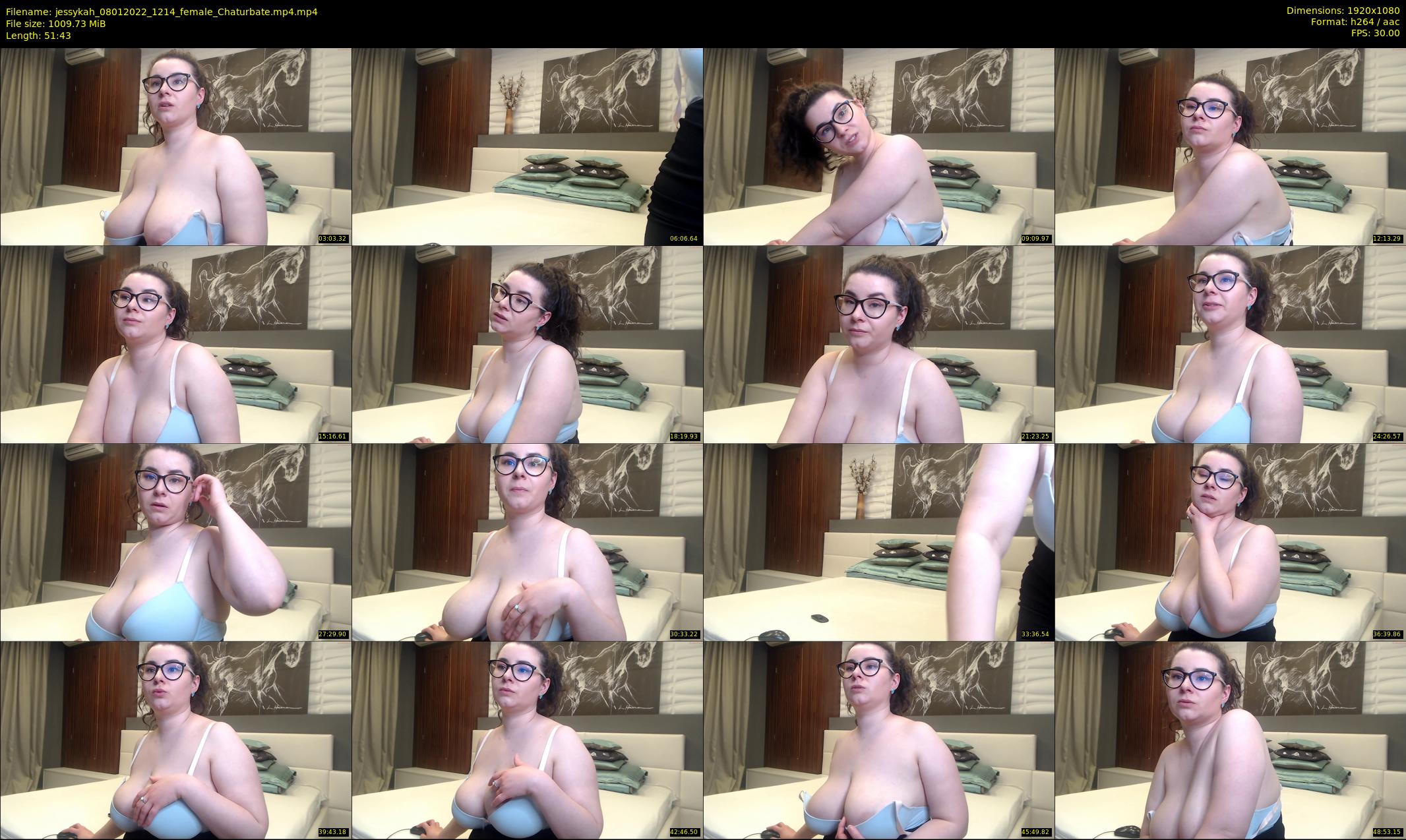 jessykah — 52 minute Chaturbate female cam show recording, 1080p, Jan 8, 2022