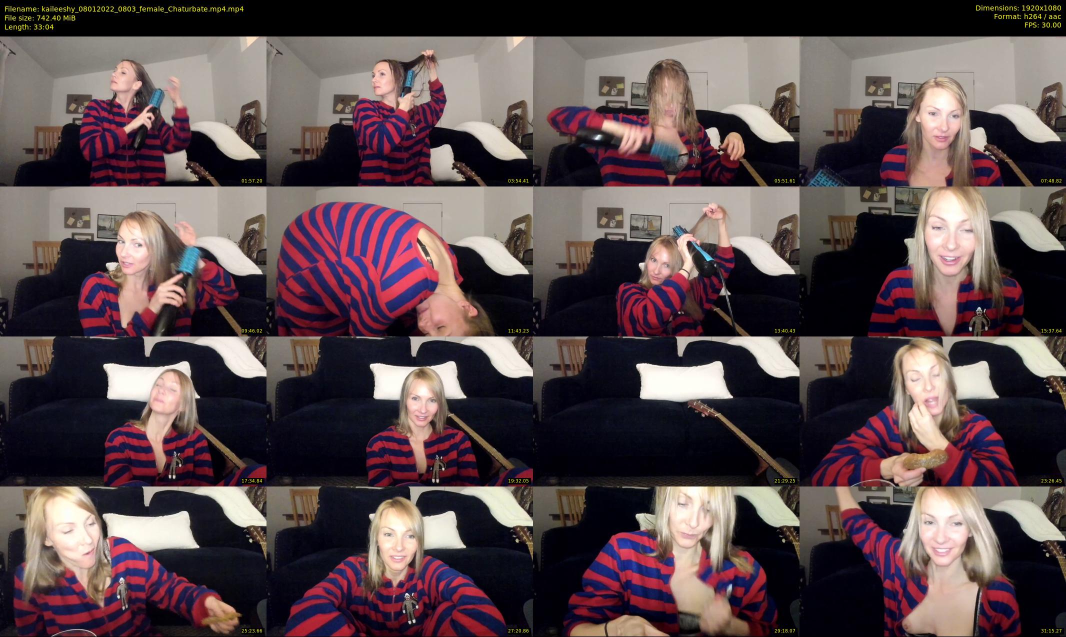 kaileeshy — 34 minute Chaturbate female cam show recording, 1080p, Jan 8, 2022