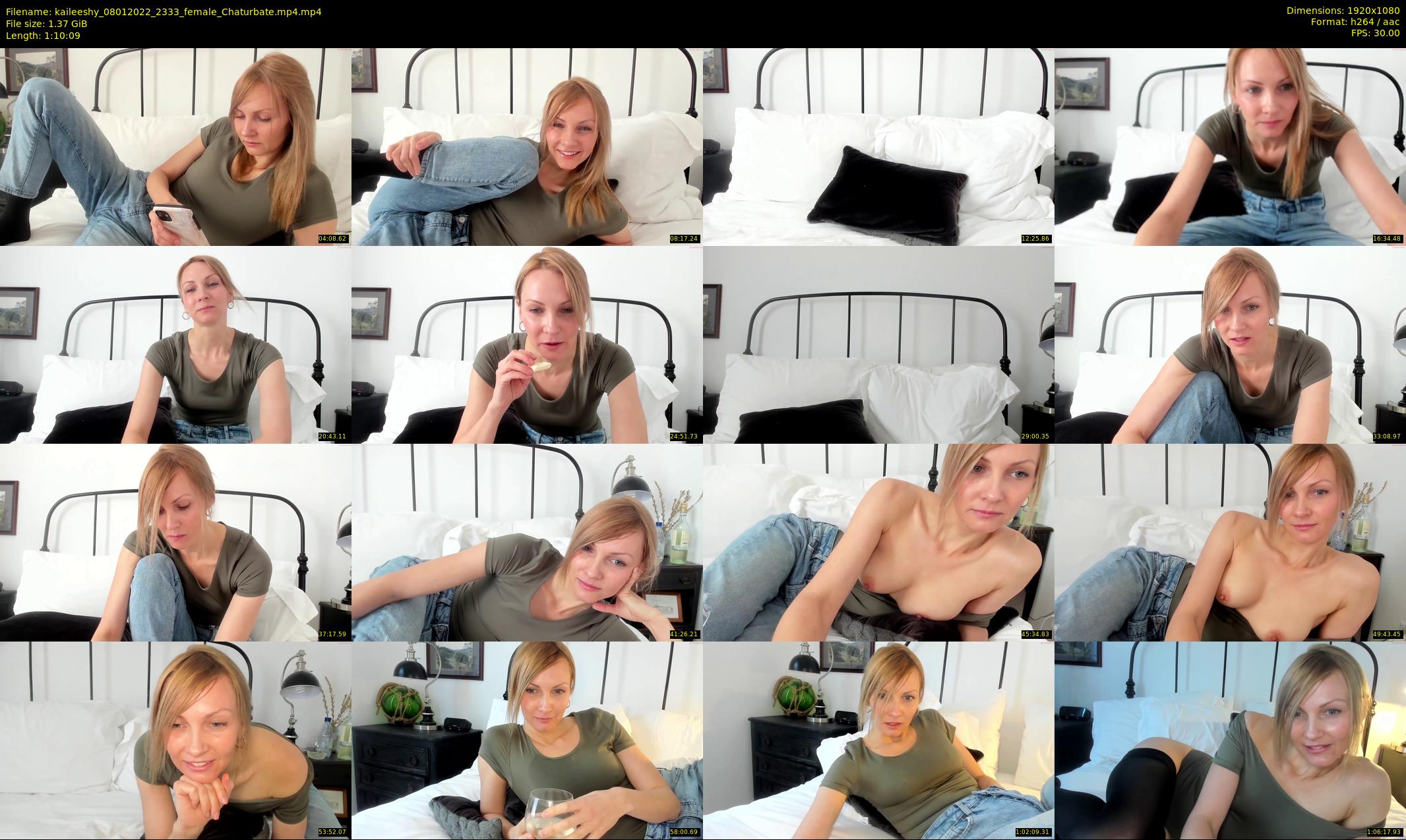 kaileeshy — 71 minute Chaturbate female cam show recording, 1080p, Jan 8, 2022