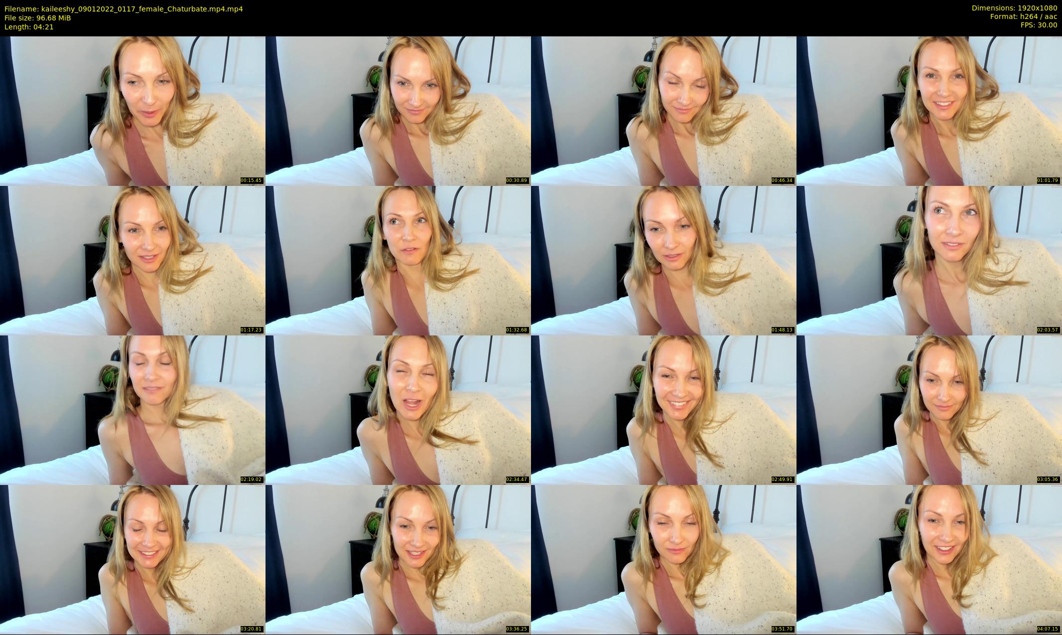 kaileeshy — 5 minute Chaturbate female cam show recording, 1080p, Jan 9, 2022