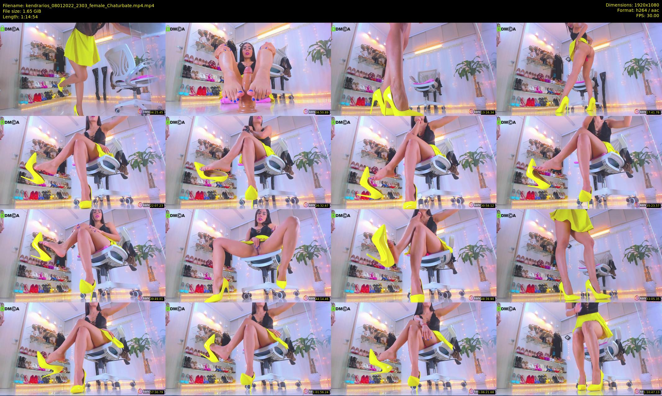 kendrarios — 75 minute Chaturbate female cam show recording, 1080p, Jan 8, 2022