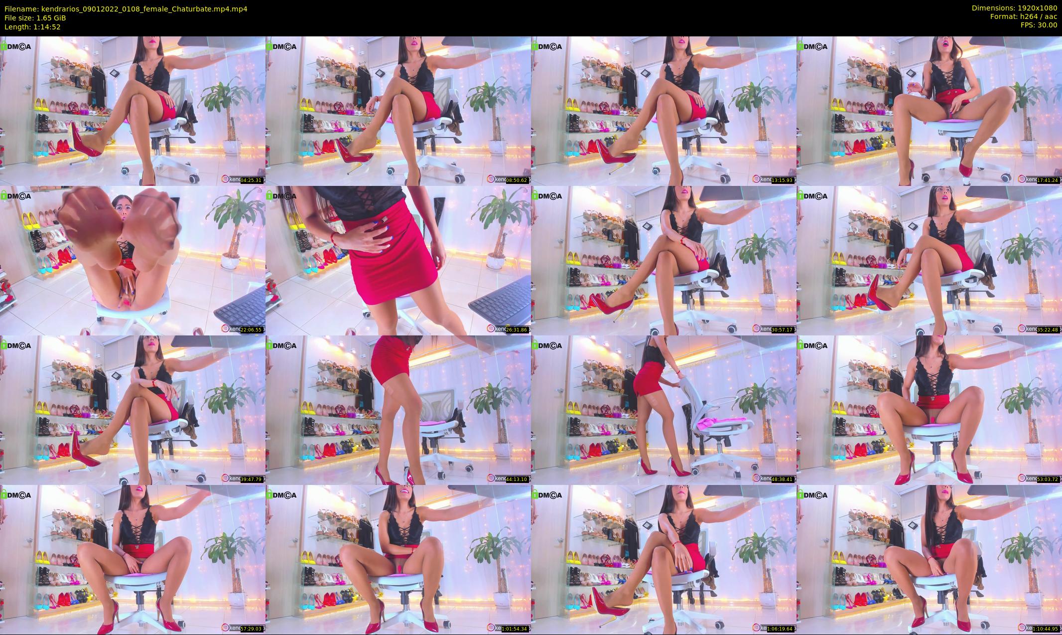 kendrarios — 75 minute Chaturbate female cam show recording, 1080p, Jan 9, 2022