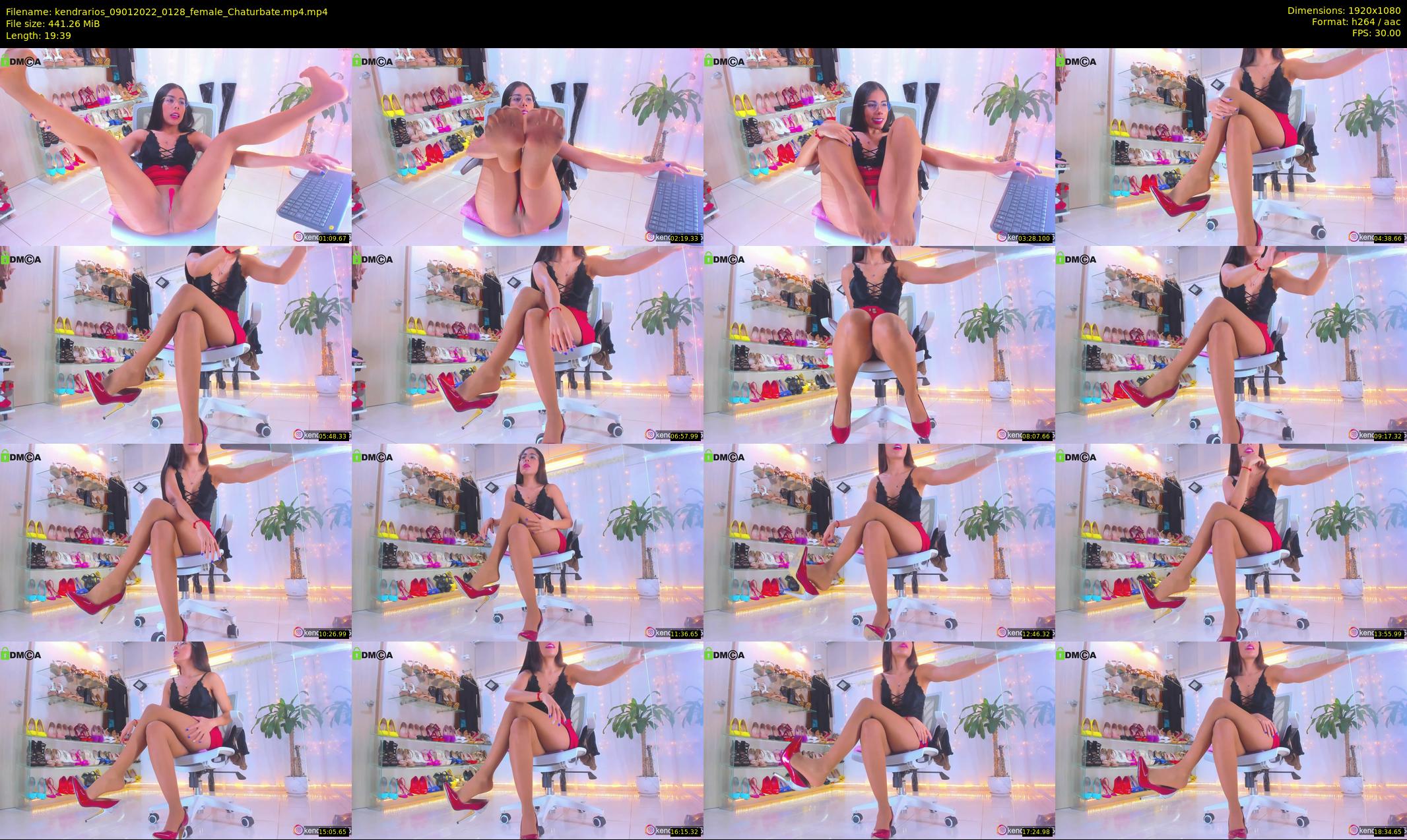 kendrarios — 20 minute Chaturbate female cam show recording, 1080p, Jan 9, 2022