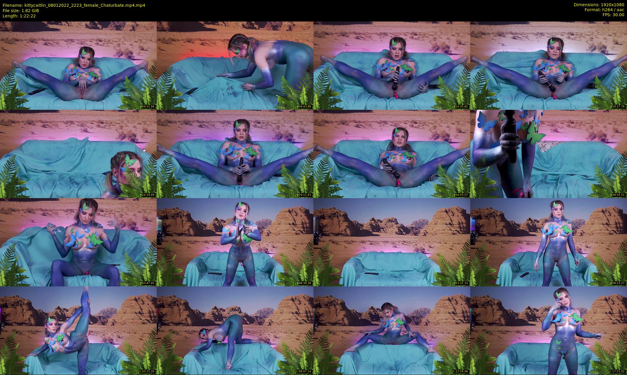 kittycaitlin — 83 minute Chaturbate female cam show recording, 1080p, Jan 8, 2022