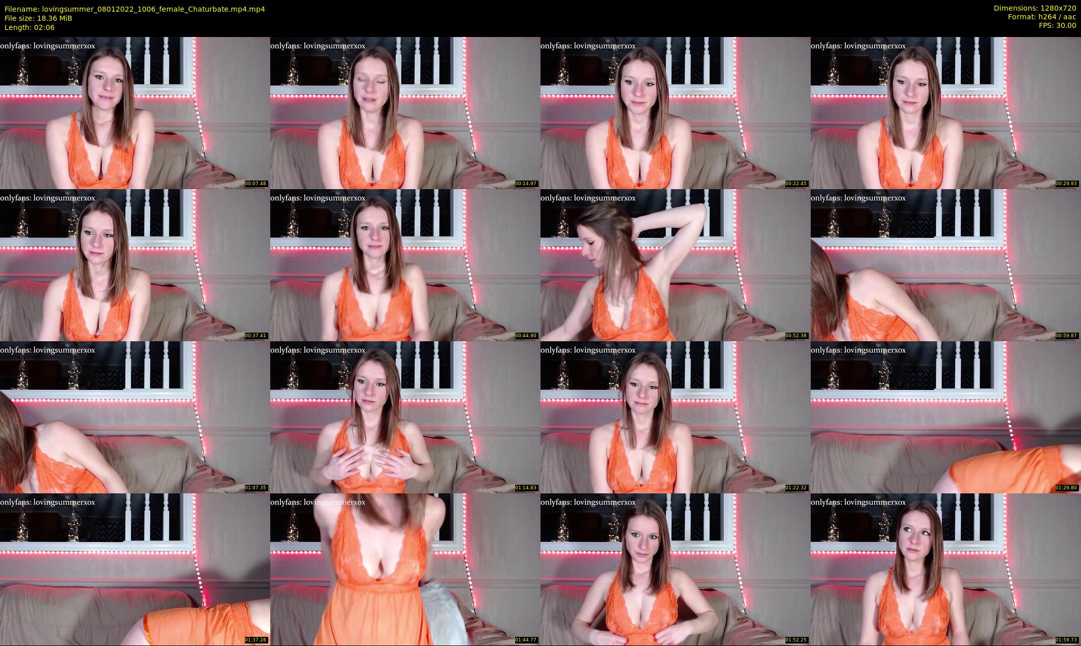 lovingsummer — 3 minute Chaturbate female cam show recording, 720p, Jan 8, 2022