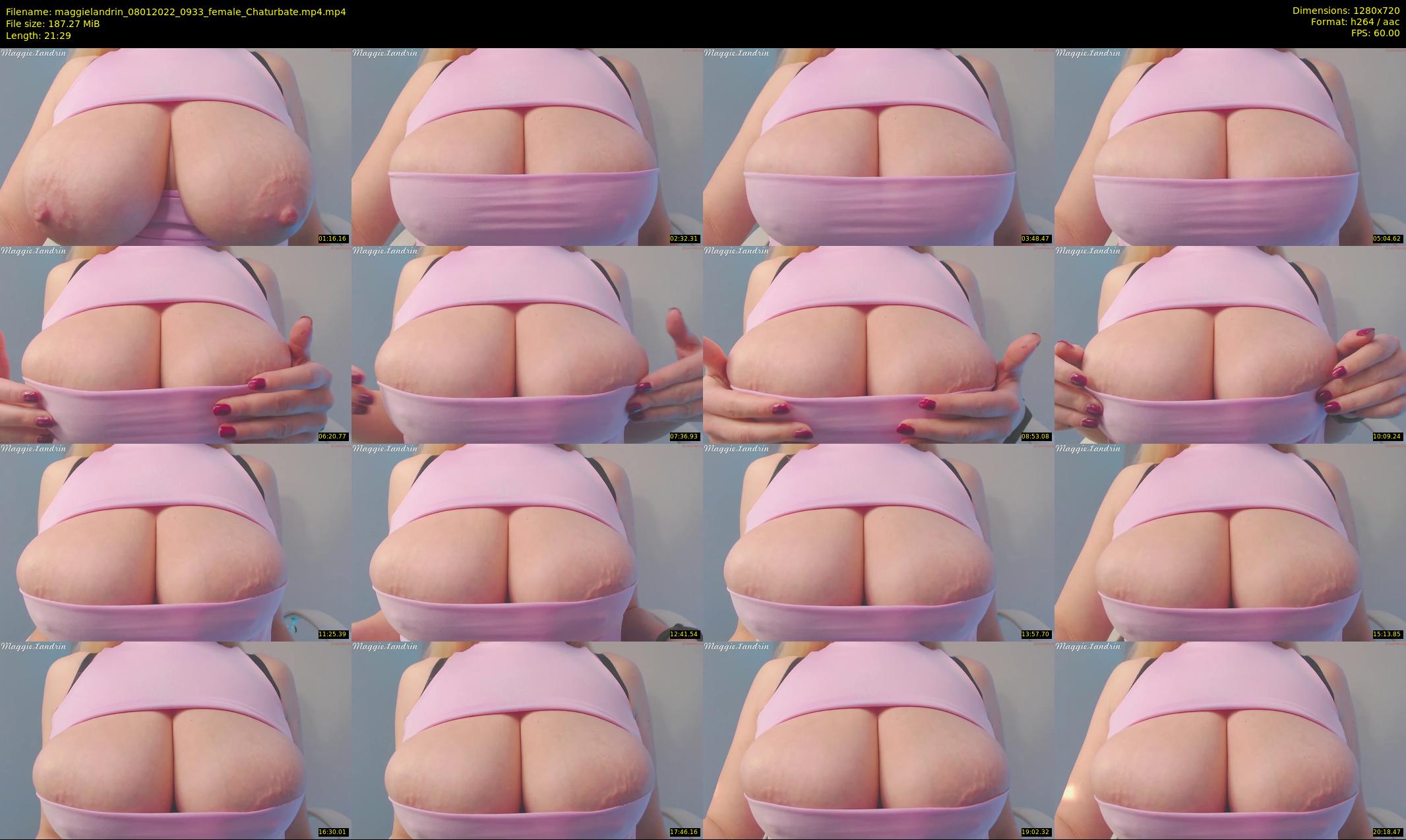 maggielandrin — 22 minute Chaturbate female cam show recording, 720p, Jan 8, 2022