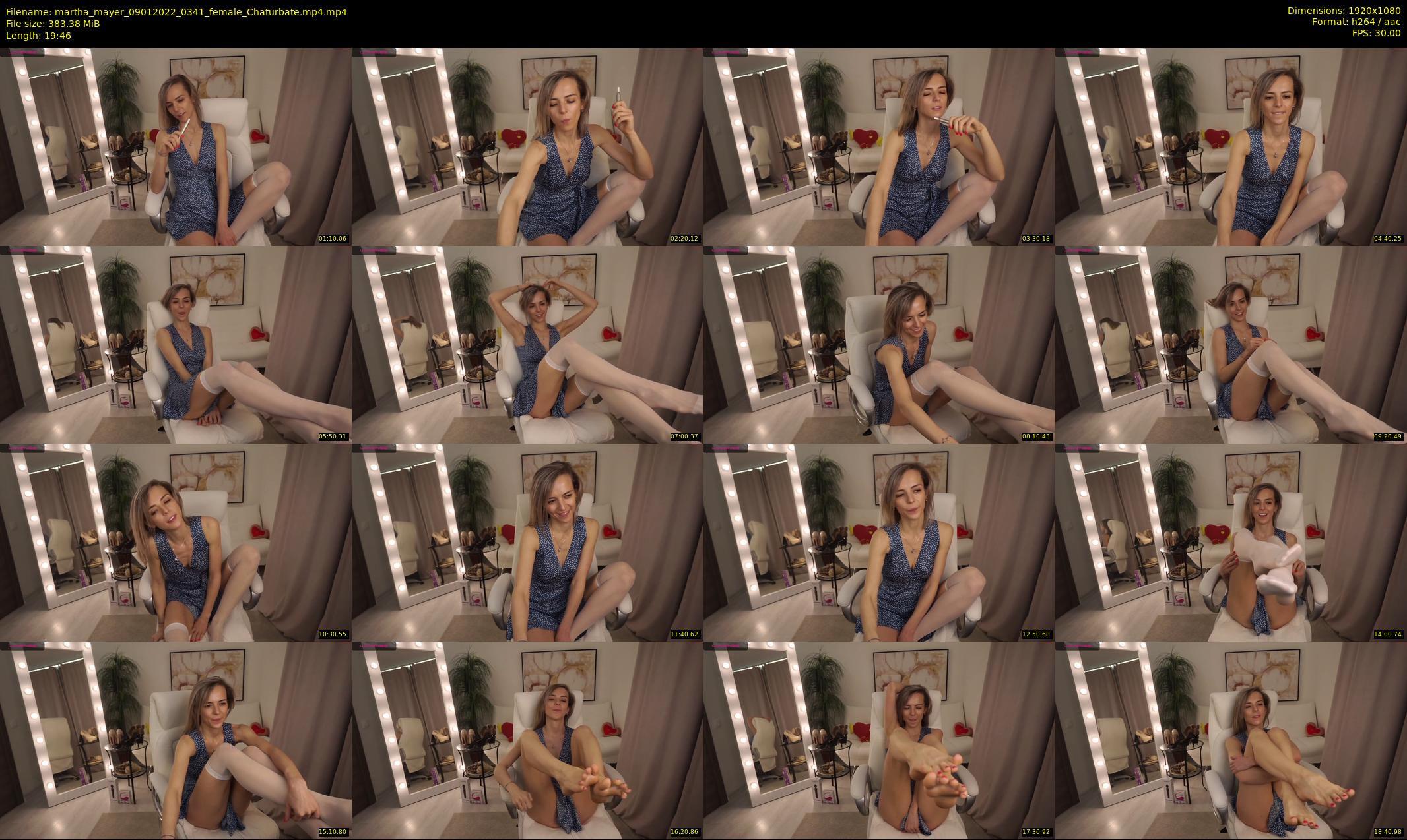 martha_mayer — 20 minute Chaturbate female cam show recording, 1080p, Jan 9, 2022