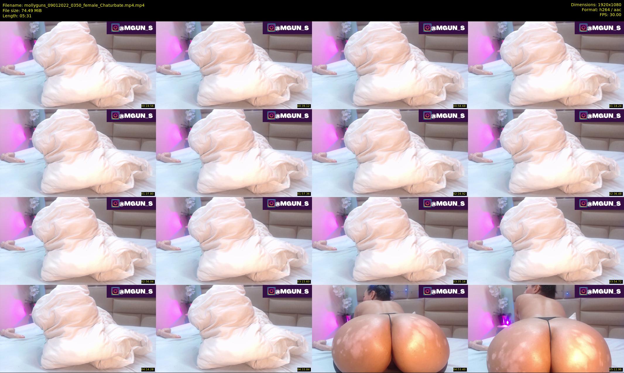 mollyguns — 6 minute Chaturbate female cam show recording, 1080p, Jan 9, 2022