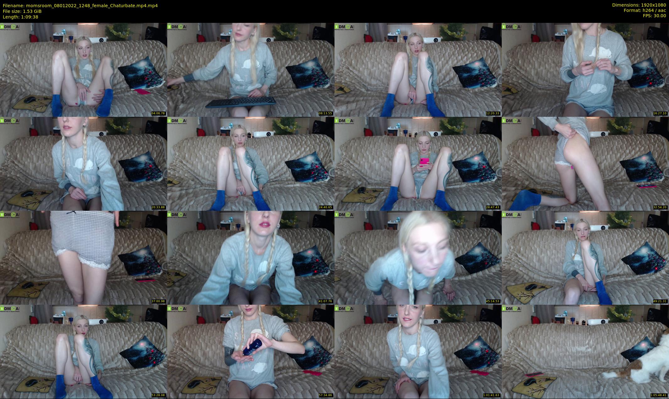 momsroom — 70 minute Chaturbate couple cam show recording, 1080p, Jan 8, 2022