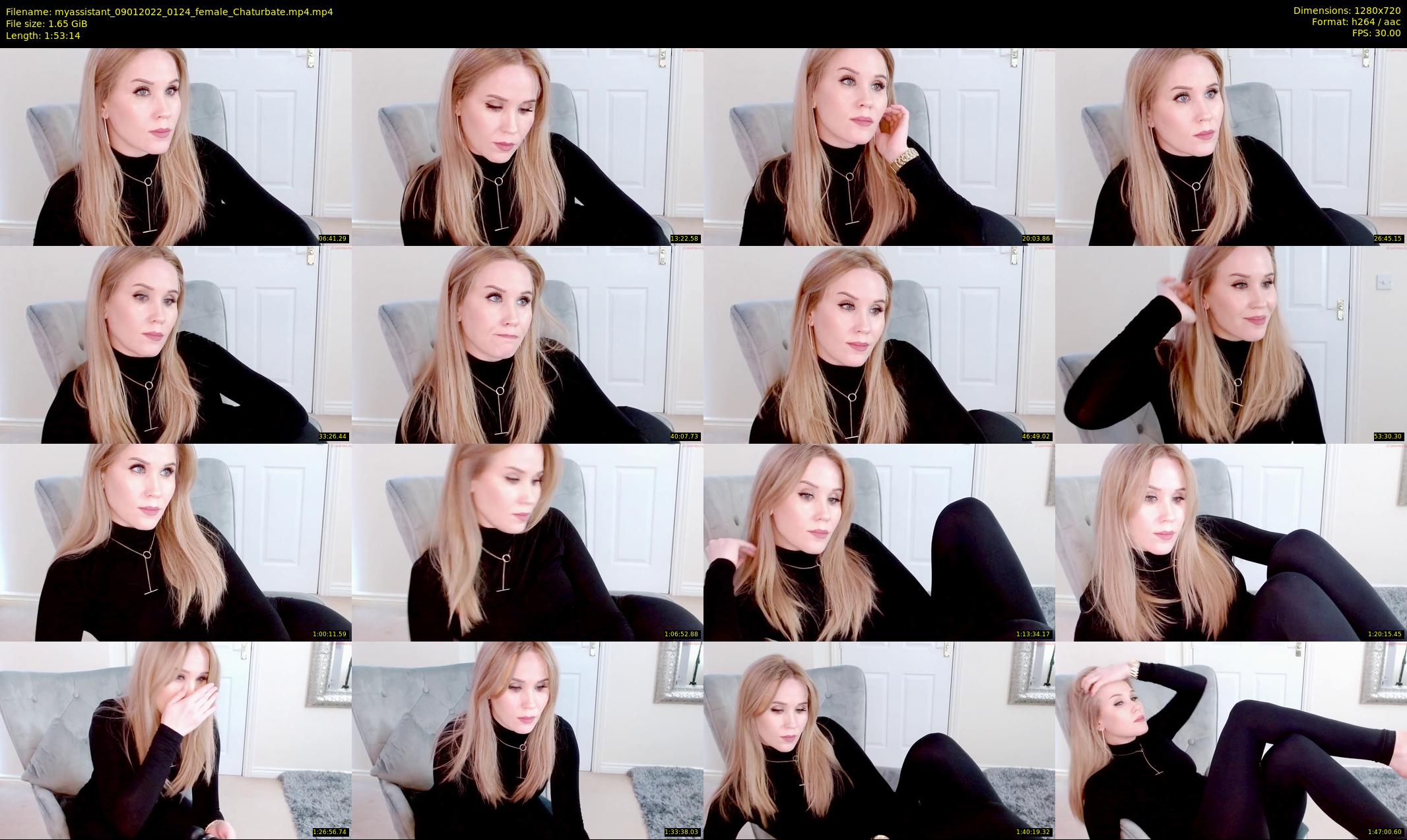 myassistant — 114 minute Chaturbate female cam show recording, 720p, Jan 9, 2022