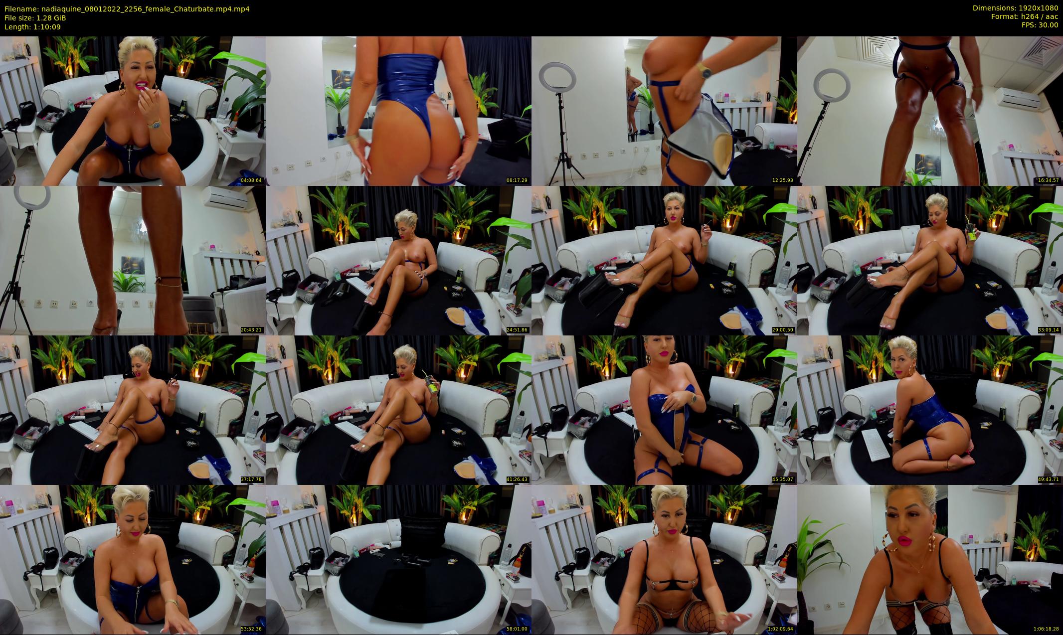 nadiaquine — 71 minute Chaturbate female cam show recording, 1080p, Jan 8, 2022