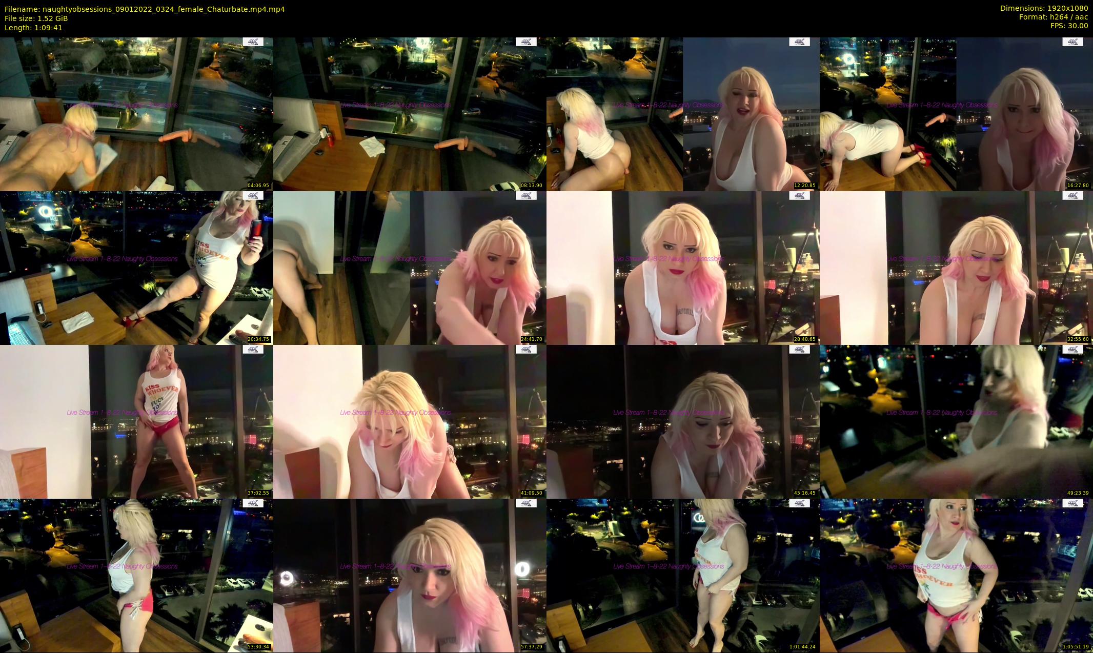 naughtyobsessions — 70 minute Chaturbate female cam show recording, 1080p, Jan 9, 2022