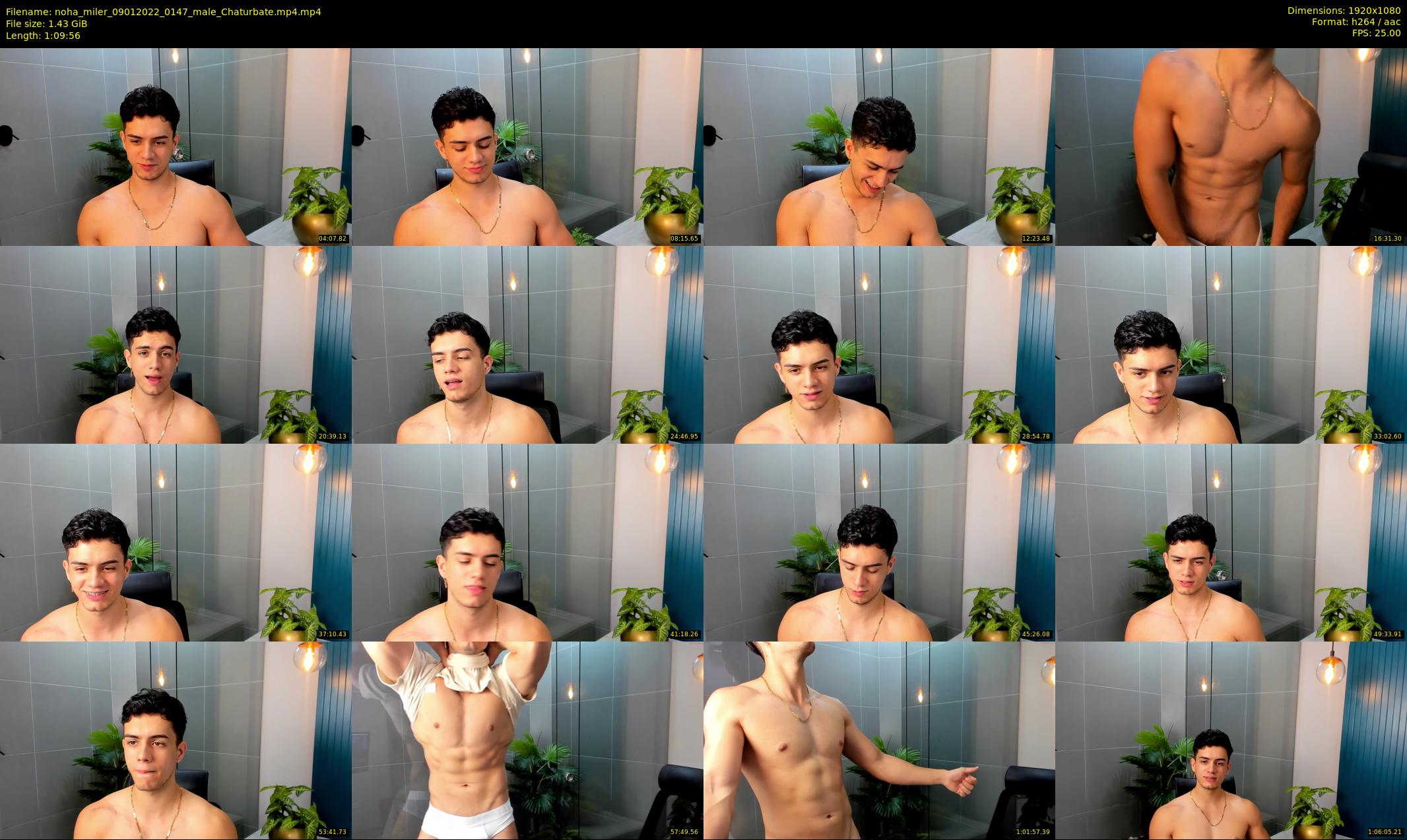 noha_miler — 70 minute Chaturbate male cam show recording, 1080p, Jan 9, 2022