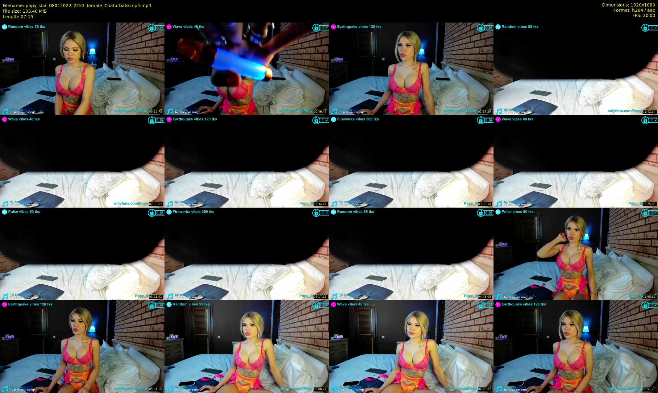 popy_star — 8 minute Chaturbate couple cam show recording, 1080p, Jan 8, 2022