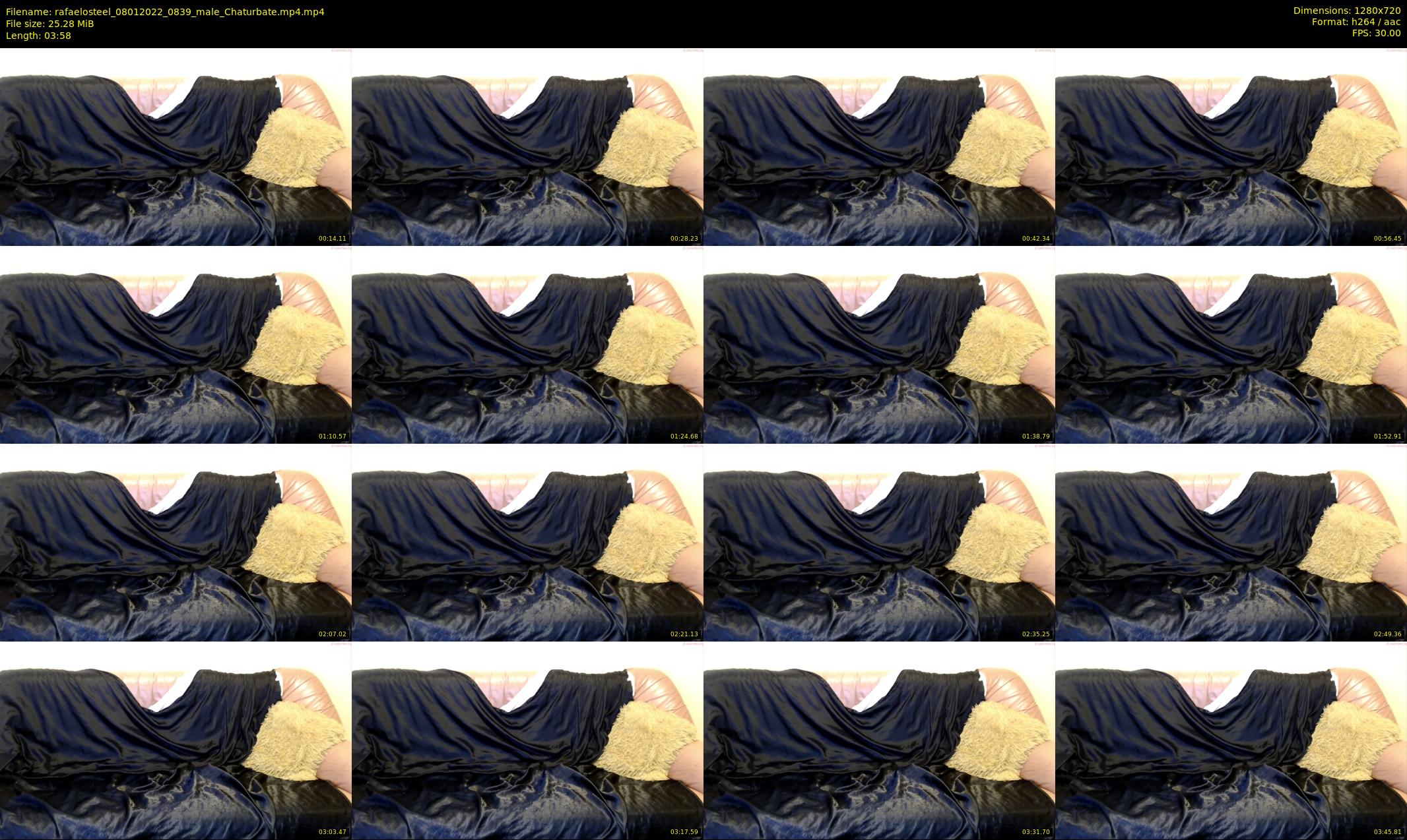 rafaelosteel — 4 minute Chaturbate male cam show recording, 720p, Jan 8, 2022