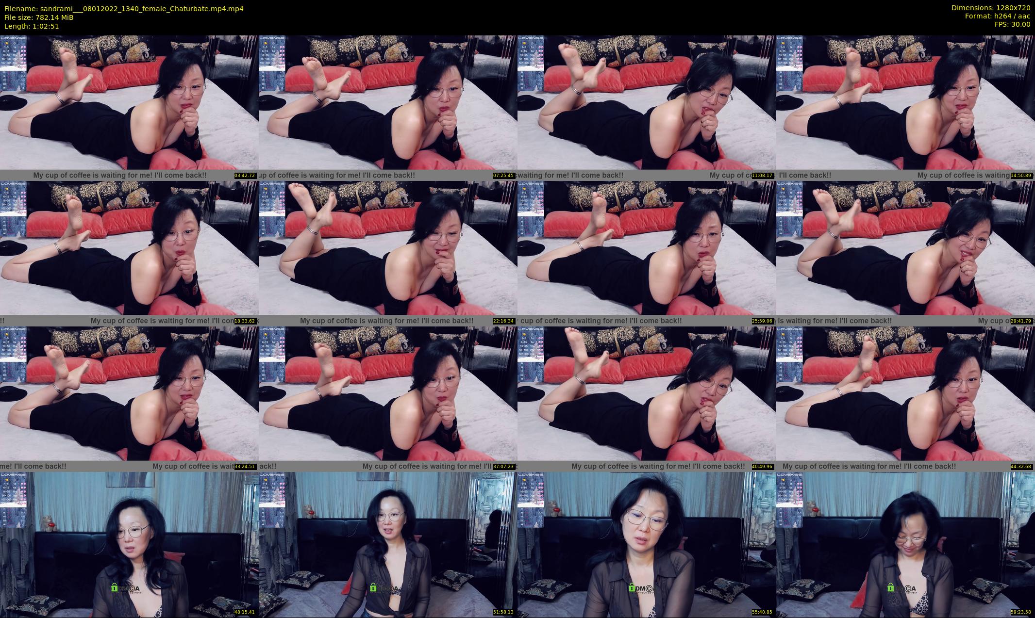sandrami__ — 63 minute Chaturbate female cam show recording, 720p, Jan 8, 2022