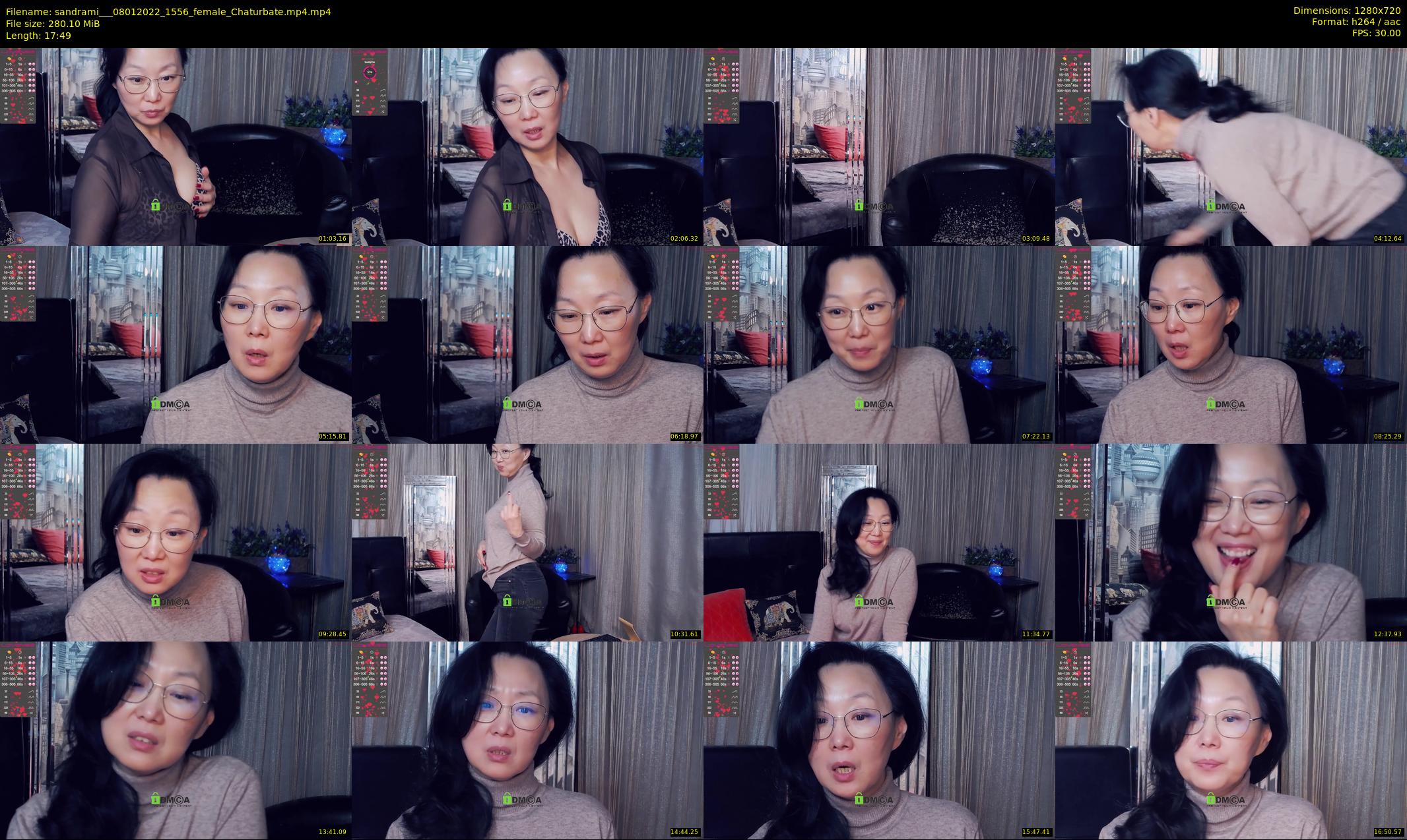 sandrami__ — 18 minute Chaturbate female cam show recording, 720p, Jan 8, 2022