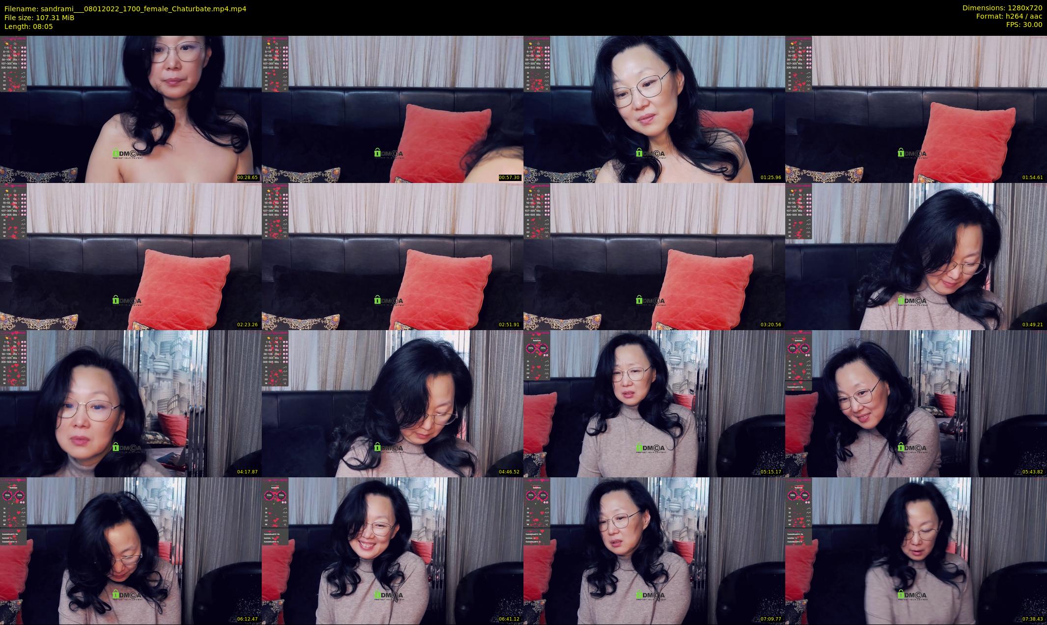 sandrami__ — 9 minute Chaturbate female cam show recording, 720p, Jan 8, 2022