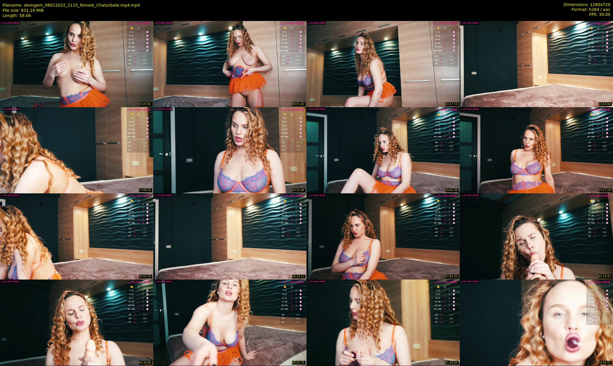 slemgem — 59 minute Chaturbate couple cam show recording, 720p, Jan 8, 2022