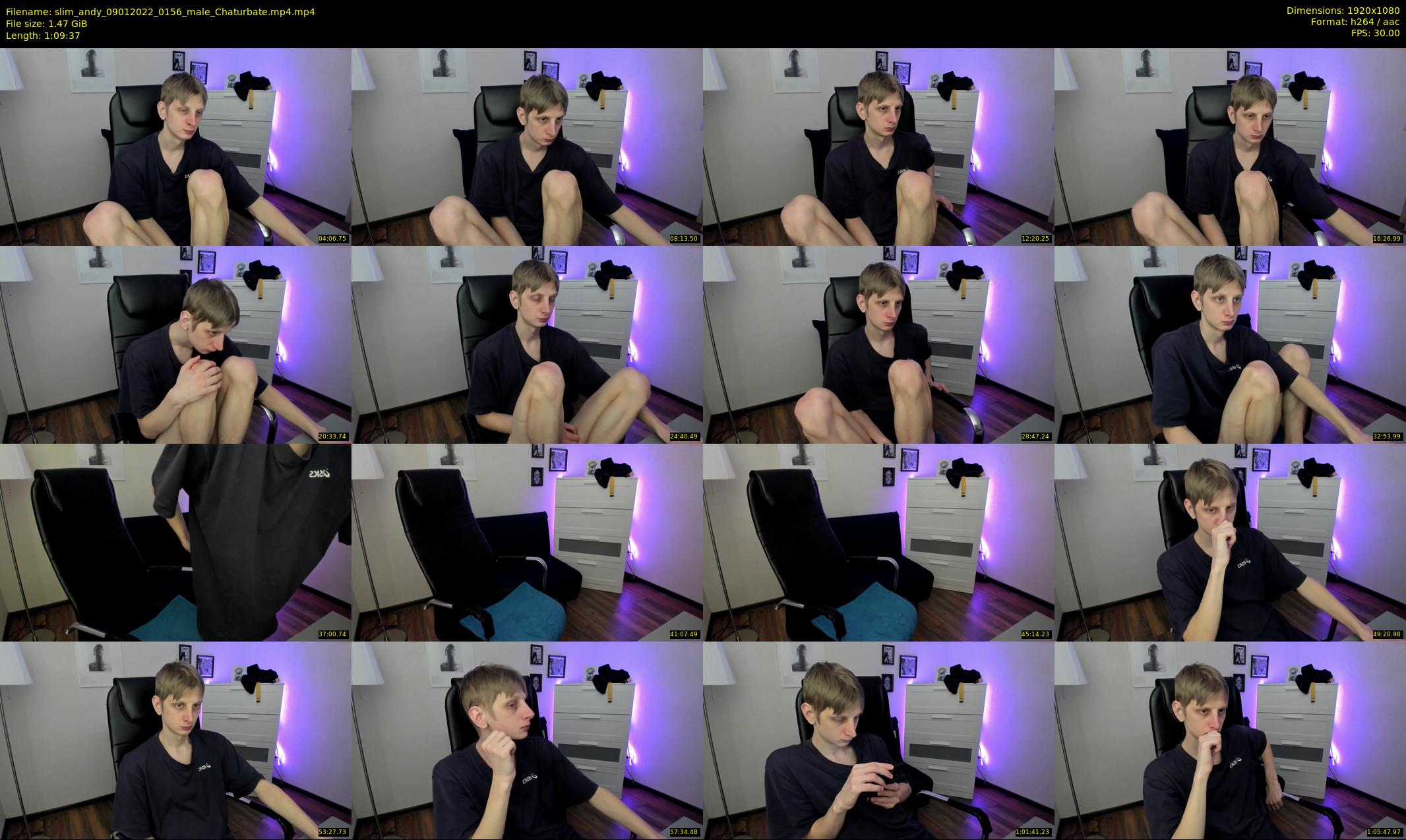 slim_andy — 70 minute Chaturbate male cam show recording, 1080p, Jan 9, 2022