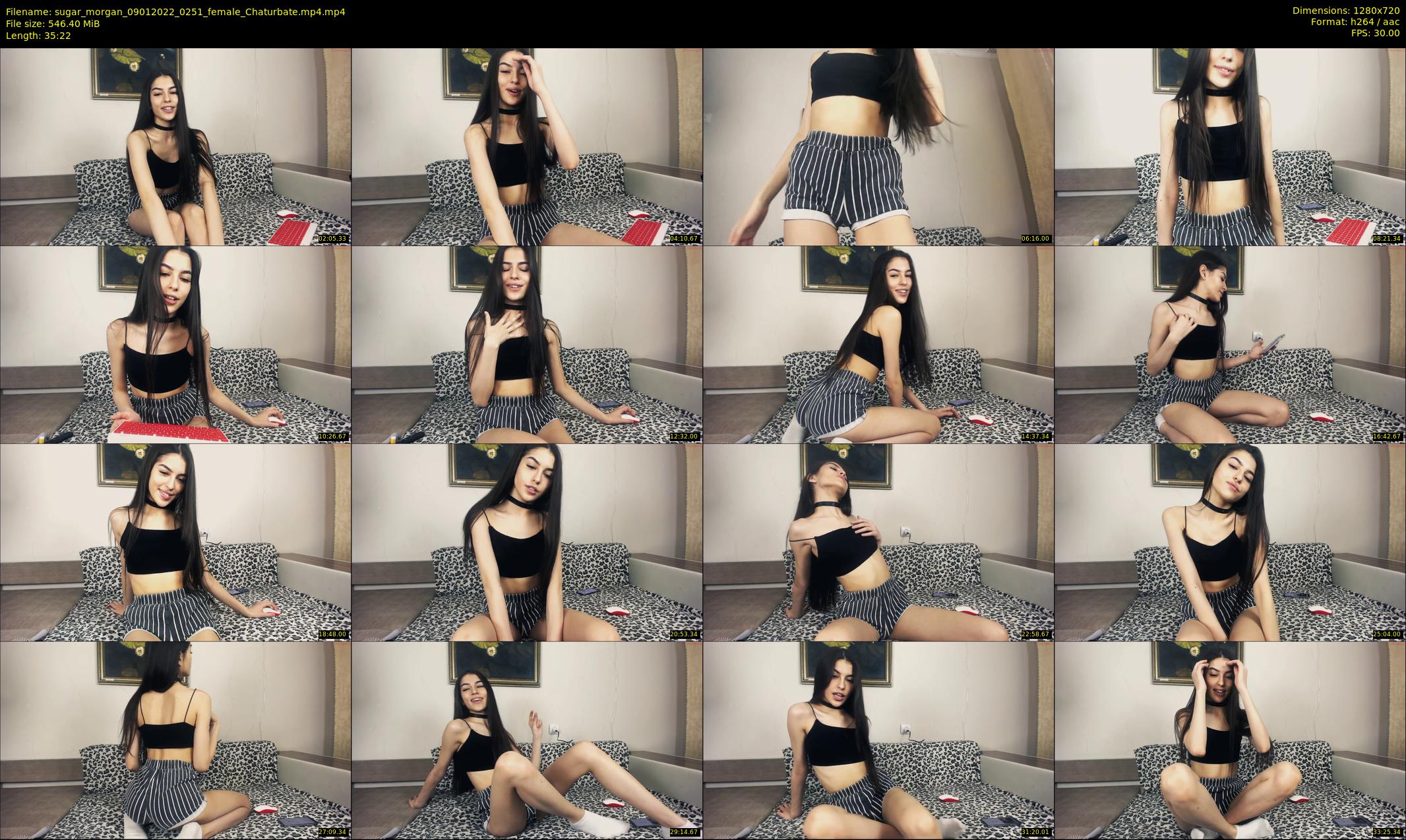 sugar_morgan — 36 minute Chaturbate female cam show recording, 720p, Jan 9, 2022