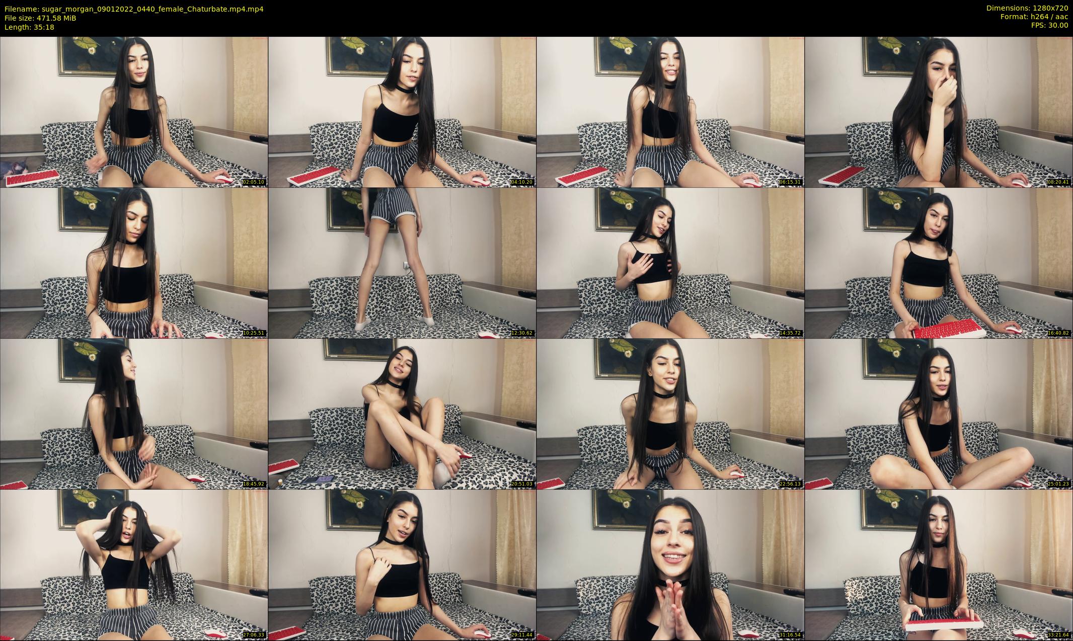 sugar_morgan — 36 minute Chaturbate female cam show recording, 720p, Jan 9, 2022