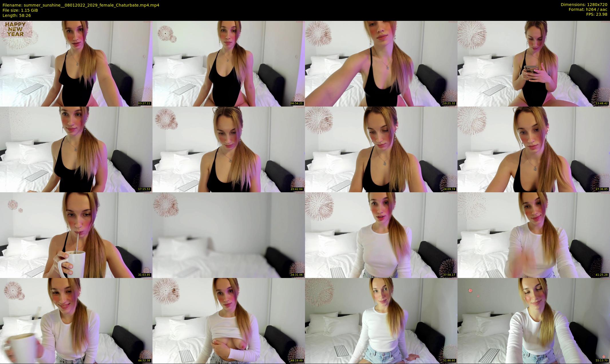 summer_sunshine_ — 59 minute Chaturbate female cam show recording, 720p, Jan 8, 2022
