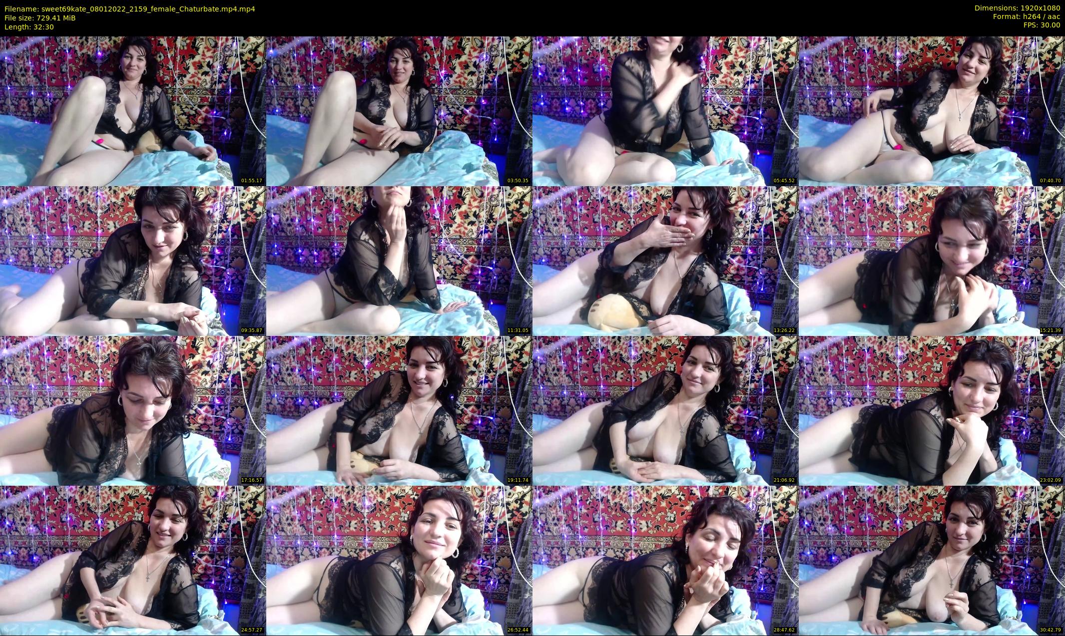 sweet69kate — 33 minute Chaturbate female cam show recording, 1080p, Jan 8, 2022