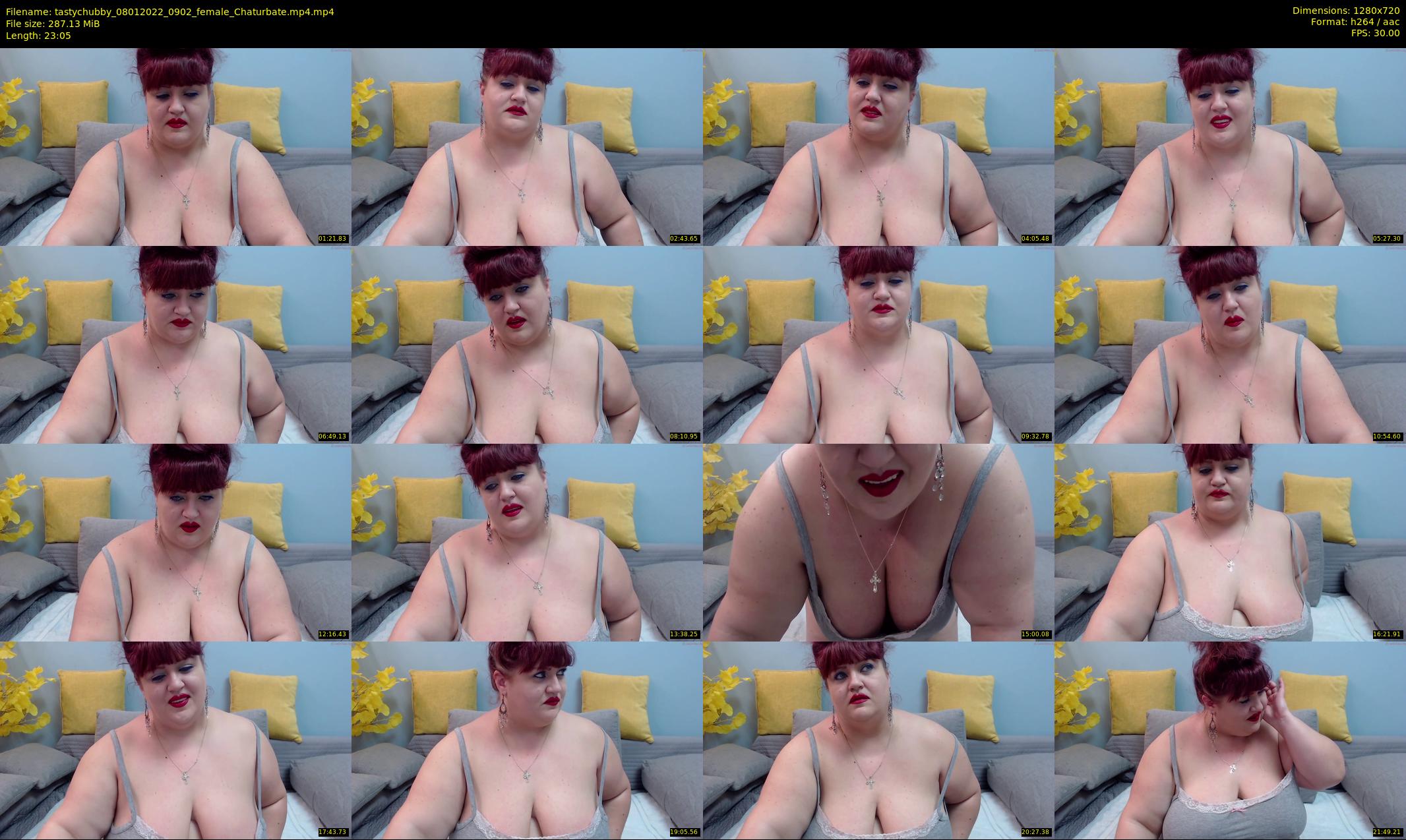 tastychubby — 24 minute Chaturbate female cam show recording, 720p, Jan 8, 2022