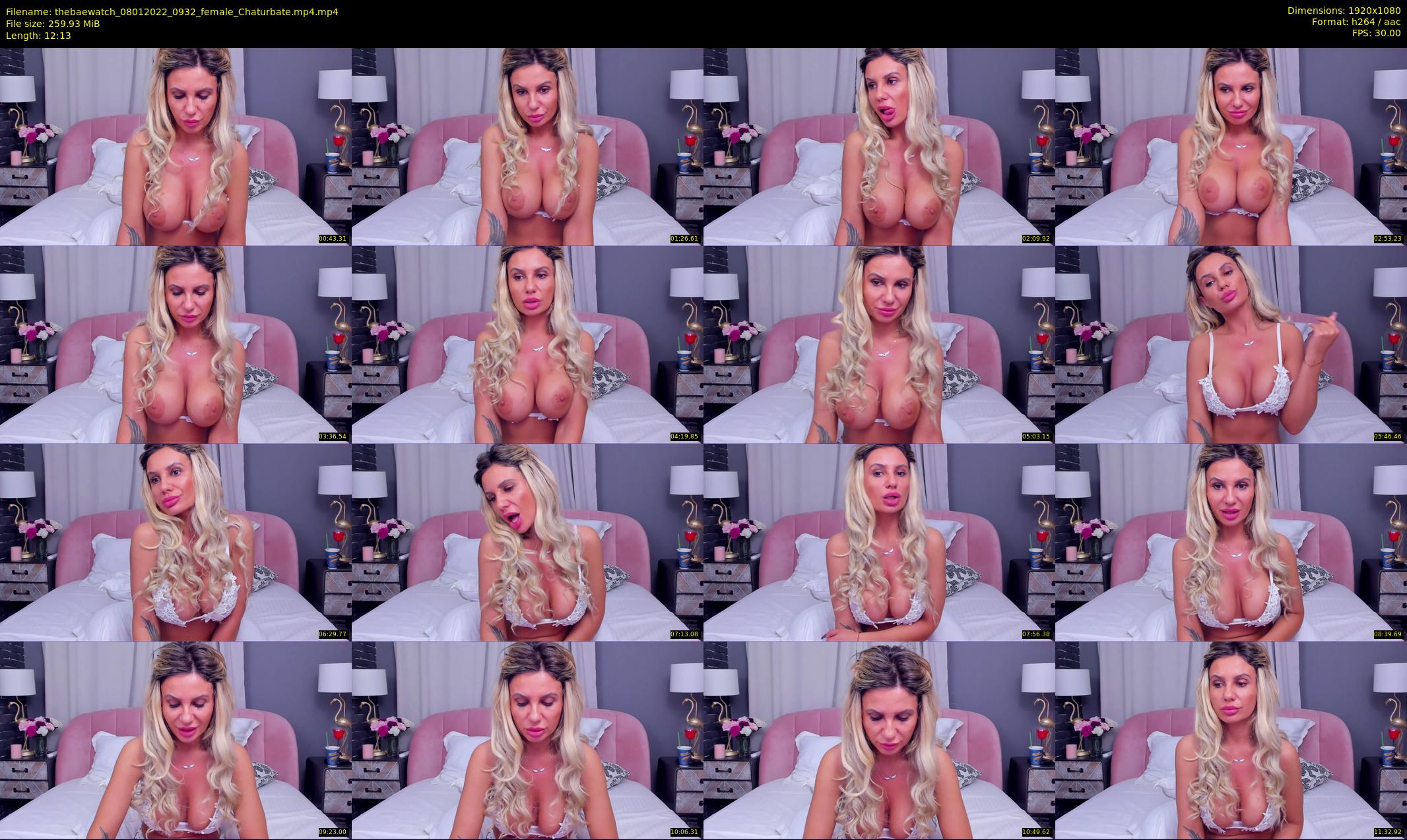 thebaewatch — 13 minute Chaturbate female cam show recording, 1080p, Jan 8, 2022