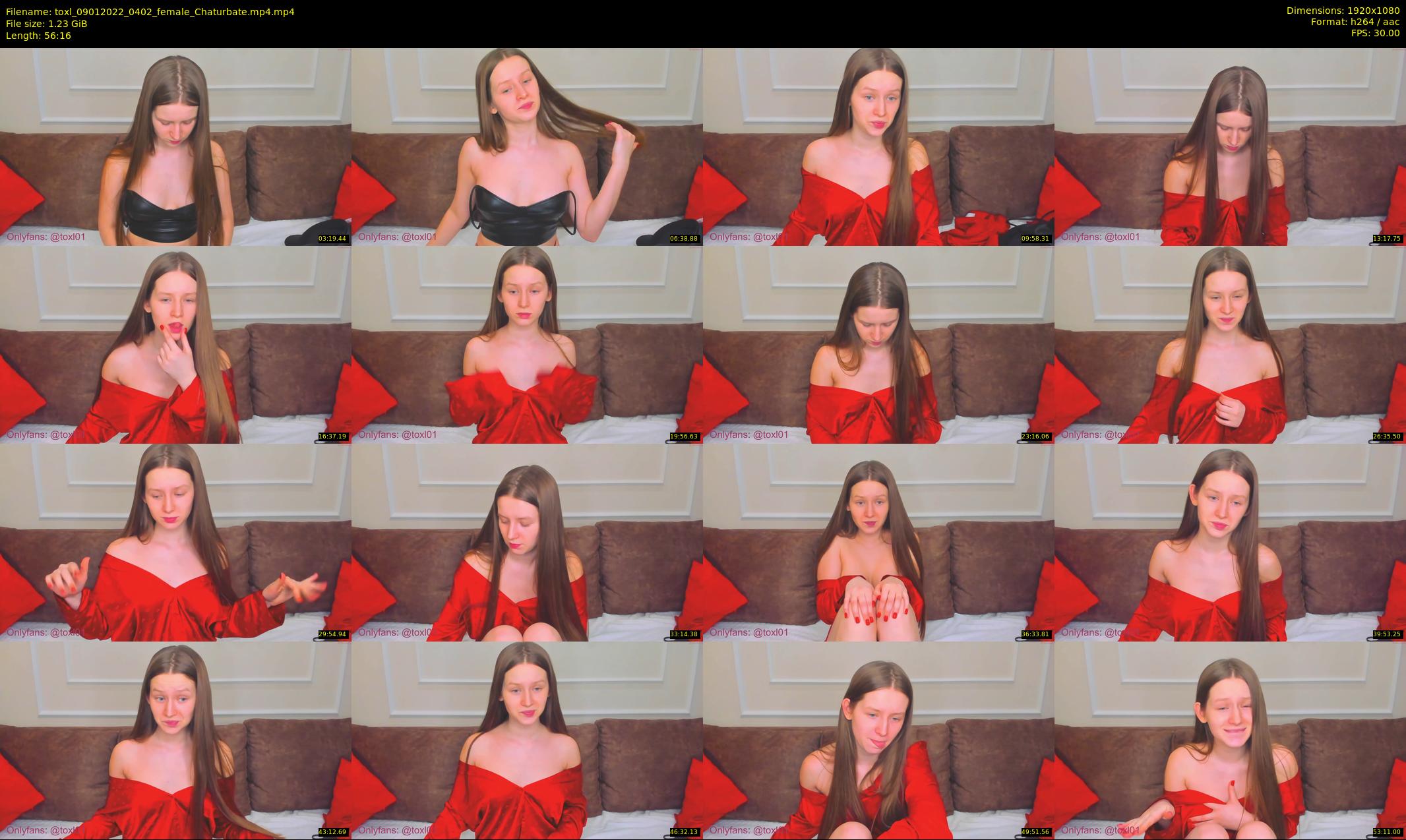 toxl — 57 minute Chaturbate female cam show recording, 1080p, Jan 9, 2022