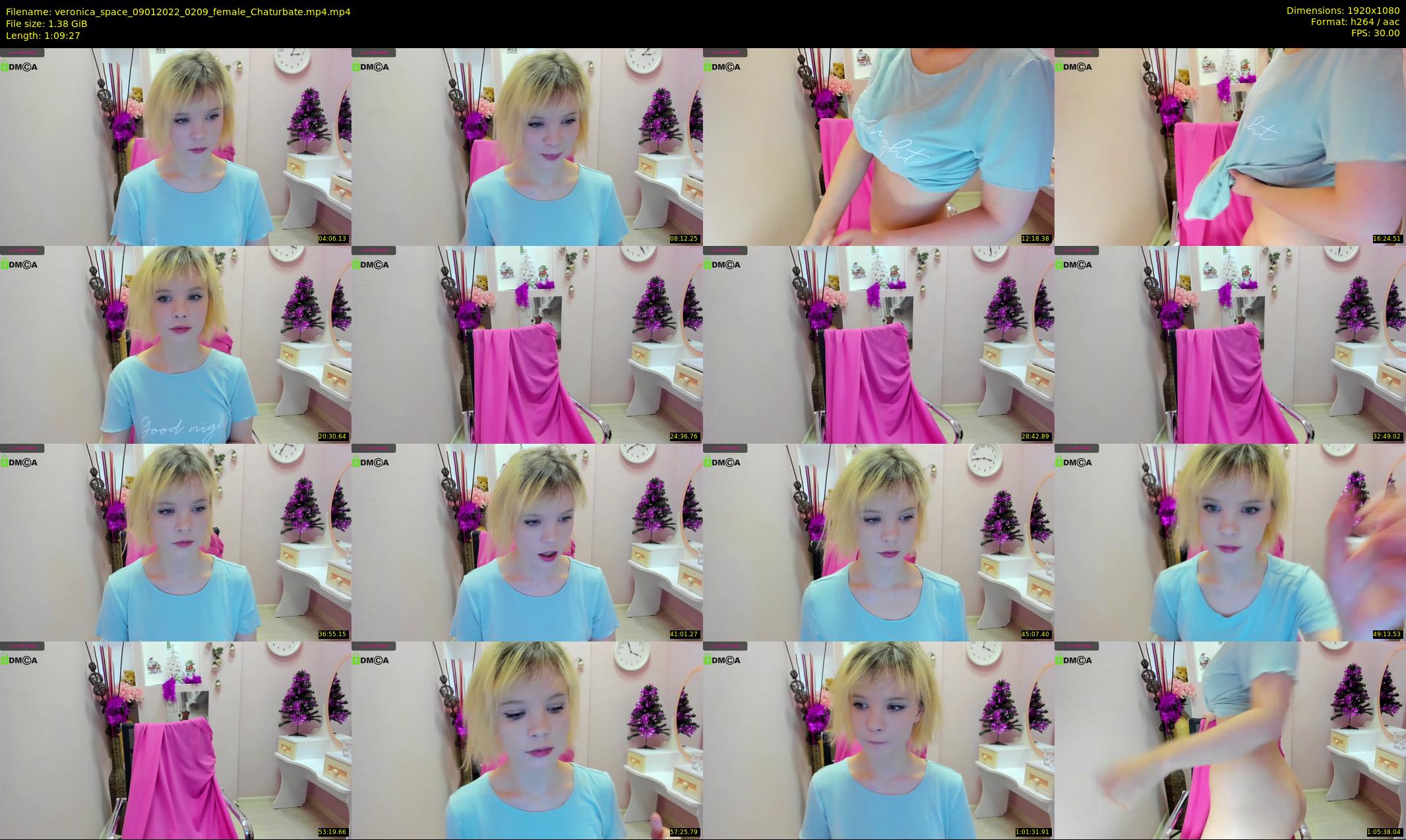 veronica_space — 70 minute Chaturbate female cam show recording, 1080p, Jan 9, 2022