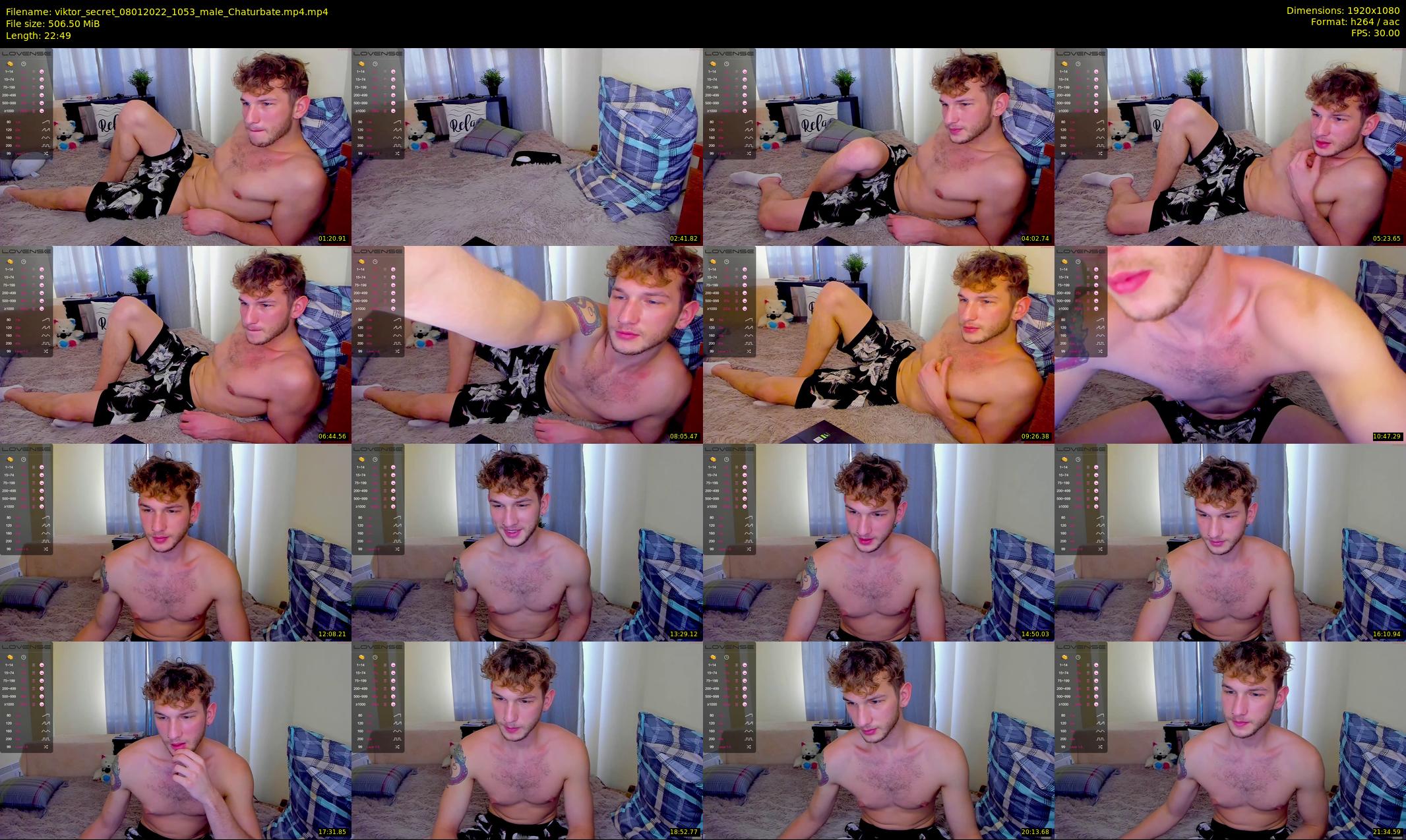 viktor_secret — 23 minute Chaturbate male cam show recording, 1080p, Jan 8, 2022