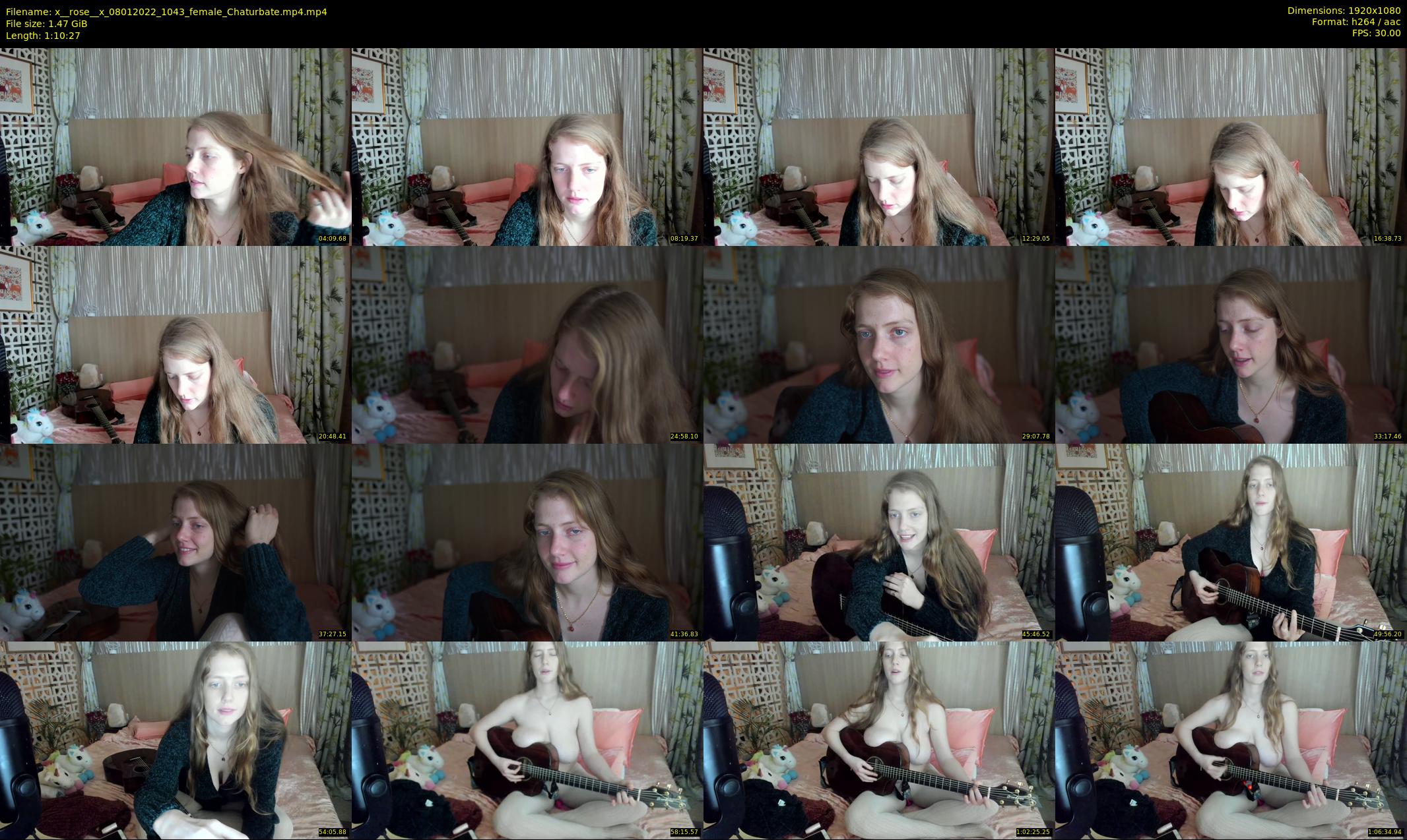 x__rose__x — 71 minute Chaturbate female cam show recording, 1080p, Jan 8, 2022