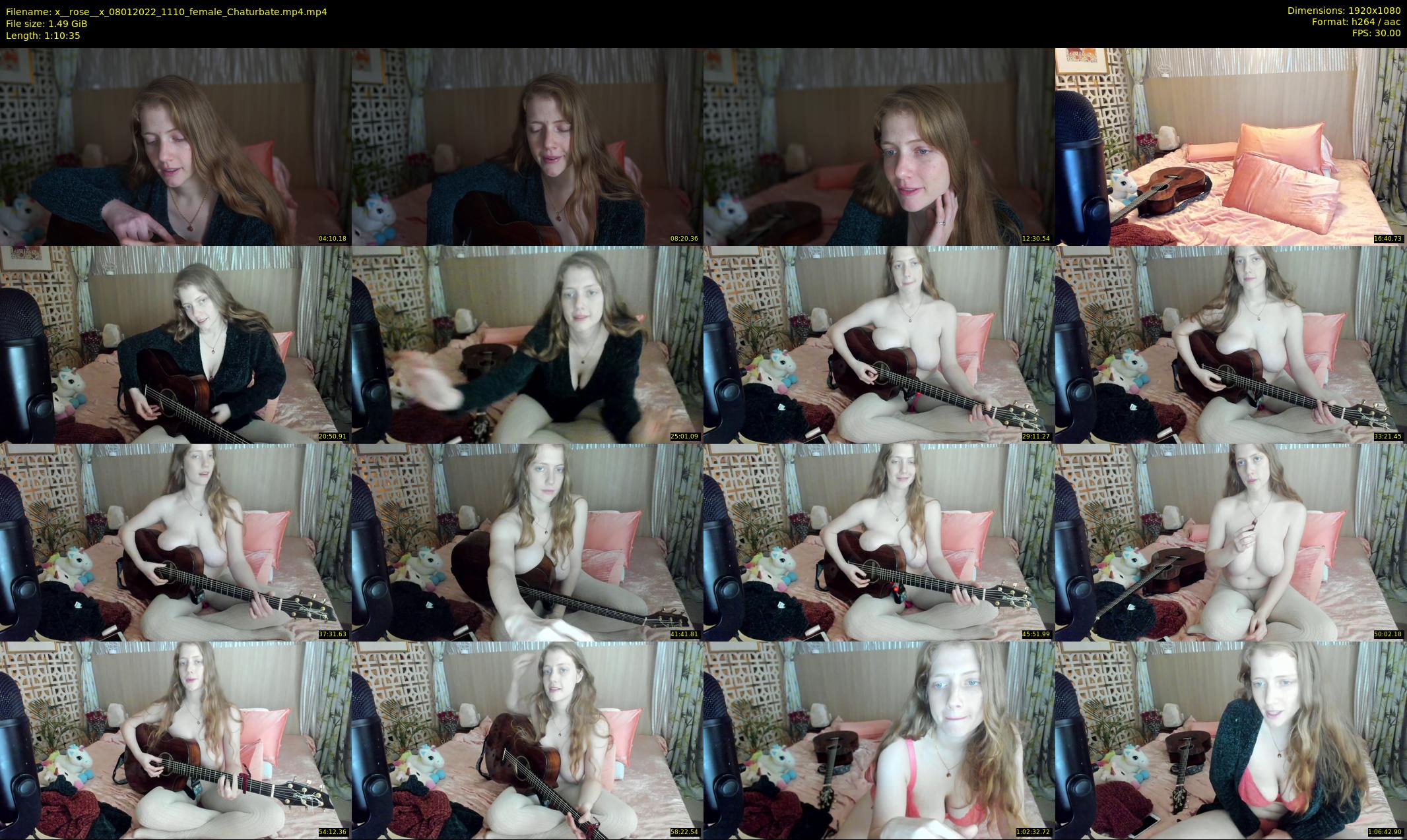 x__rose__x — 71 minute Chaturbate female cam show recording, 1080p, Jan 8, 2022
