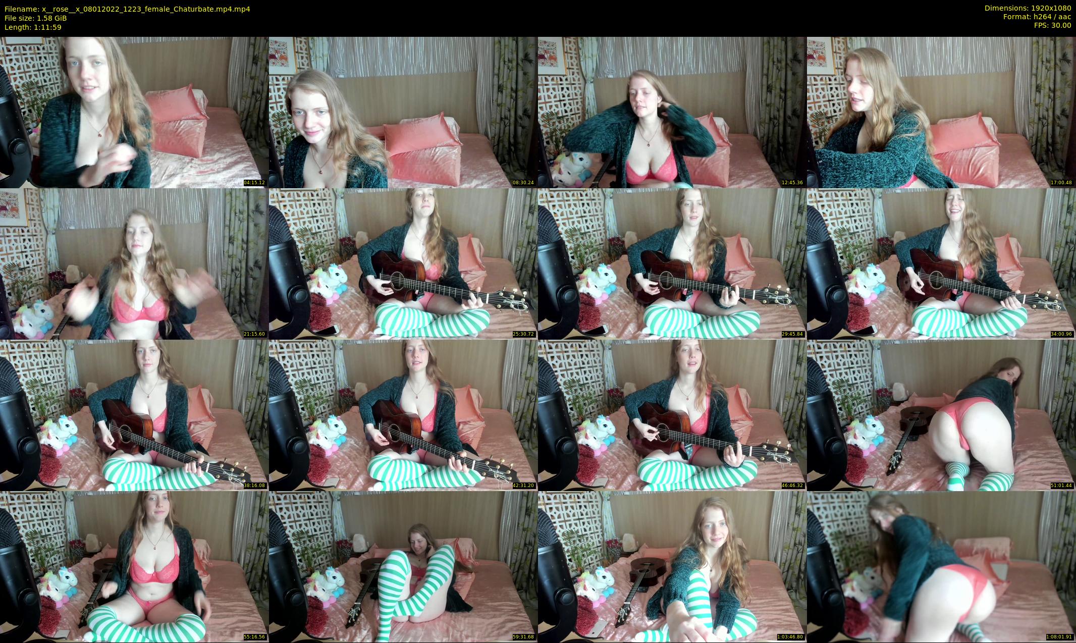 x__rose__x — 72 minute Chaturbate female cam show recording, 1080p, Jan 8, 2022