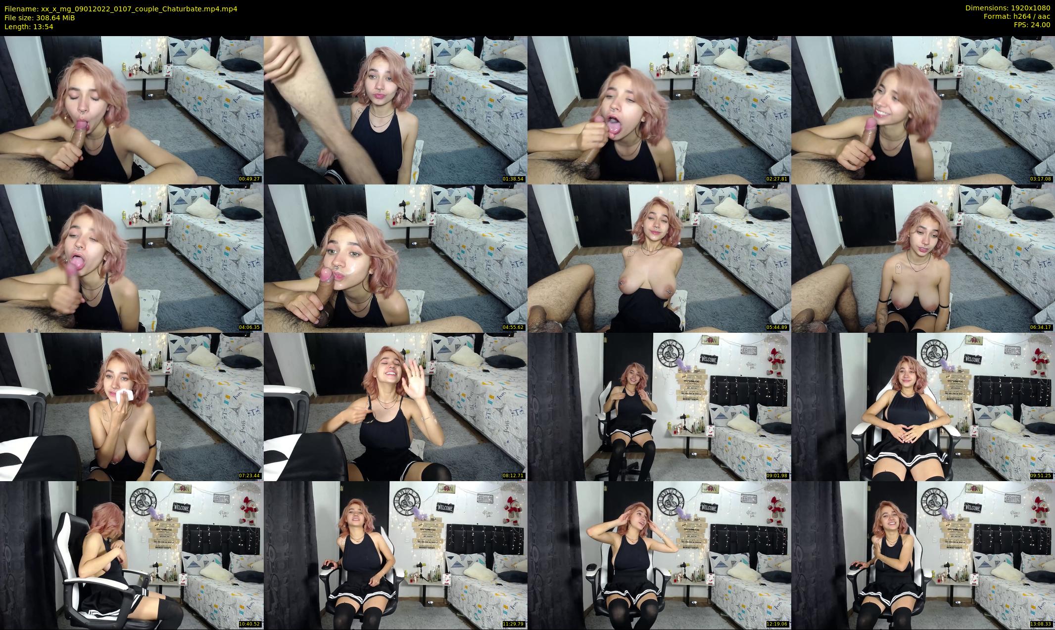 xx_x_mg — 14 minute Chaturbate couple cam show recording, 1080p, Jan 9, 2022