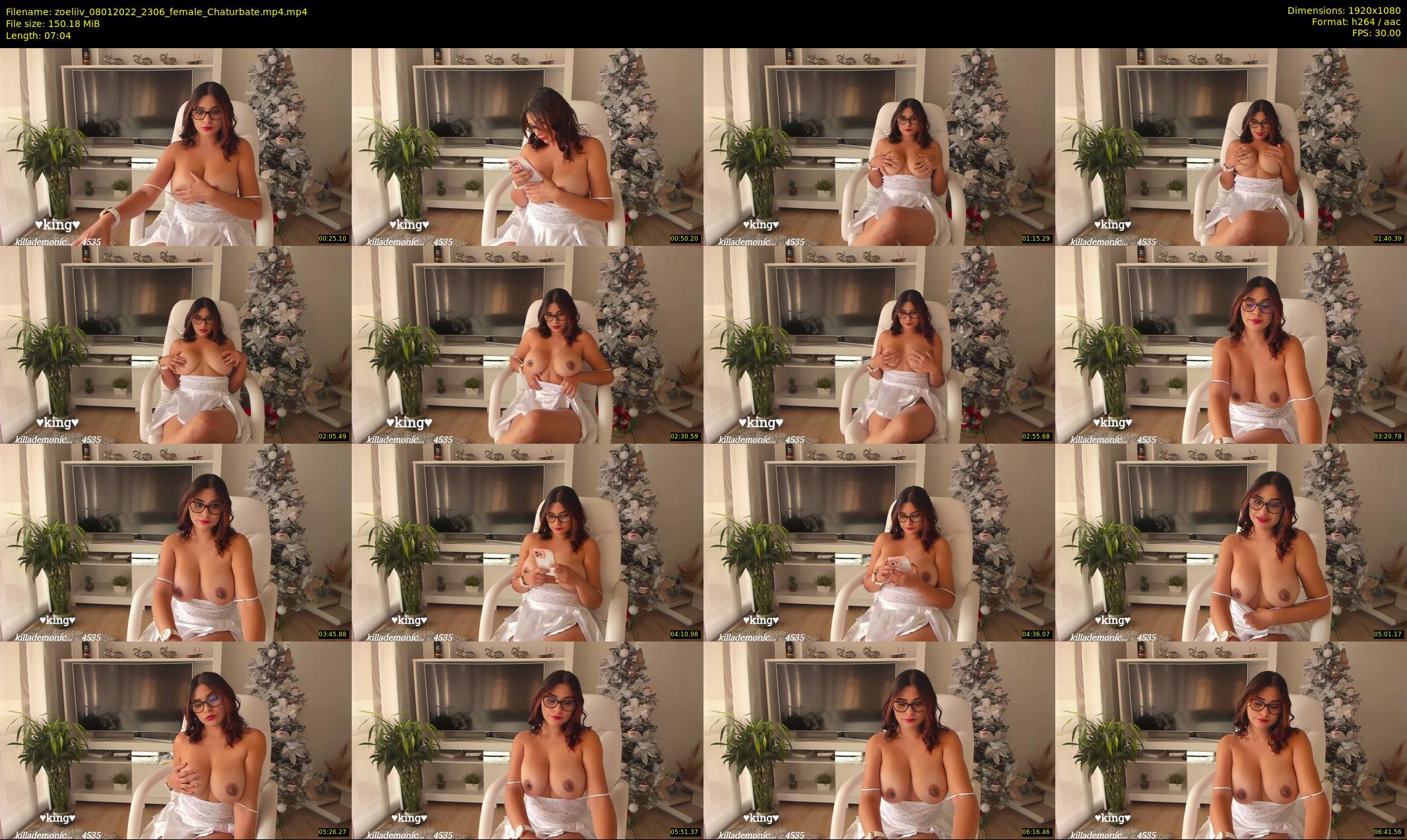 zoeliiv — 8 minute Chaturbate female cam show recording, 1080p, Jan 8, 2022