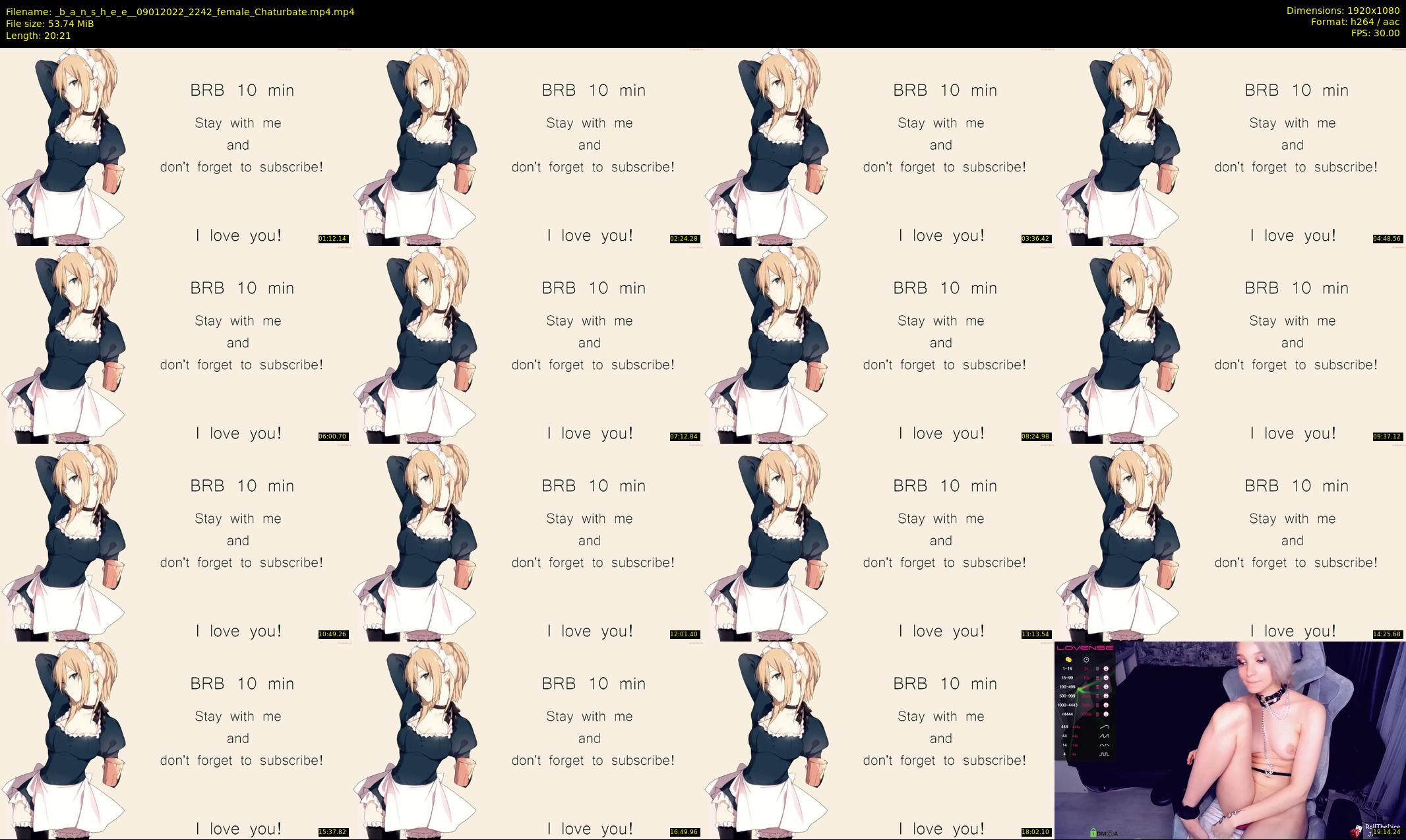 _b_a_n_s_h_e_e_ — 21 minute Chaturbate female cam show recording, 1080p, Jan 9, 2022