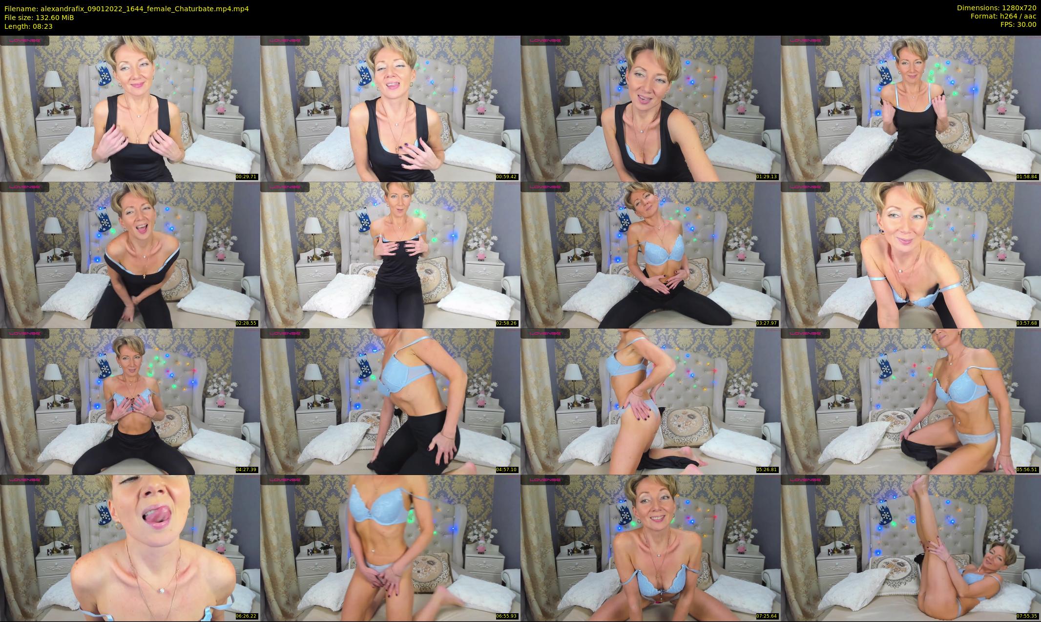alexandrafix — 9 minute Chaturbate female cam show recording, 720p, Jan 9, 2022