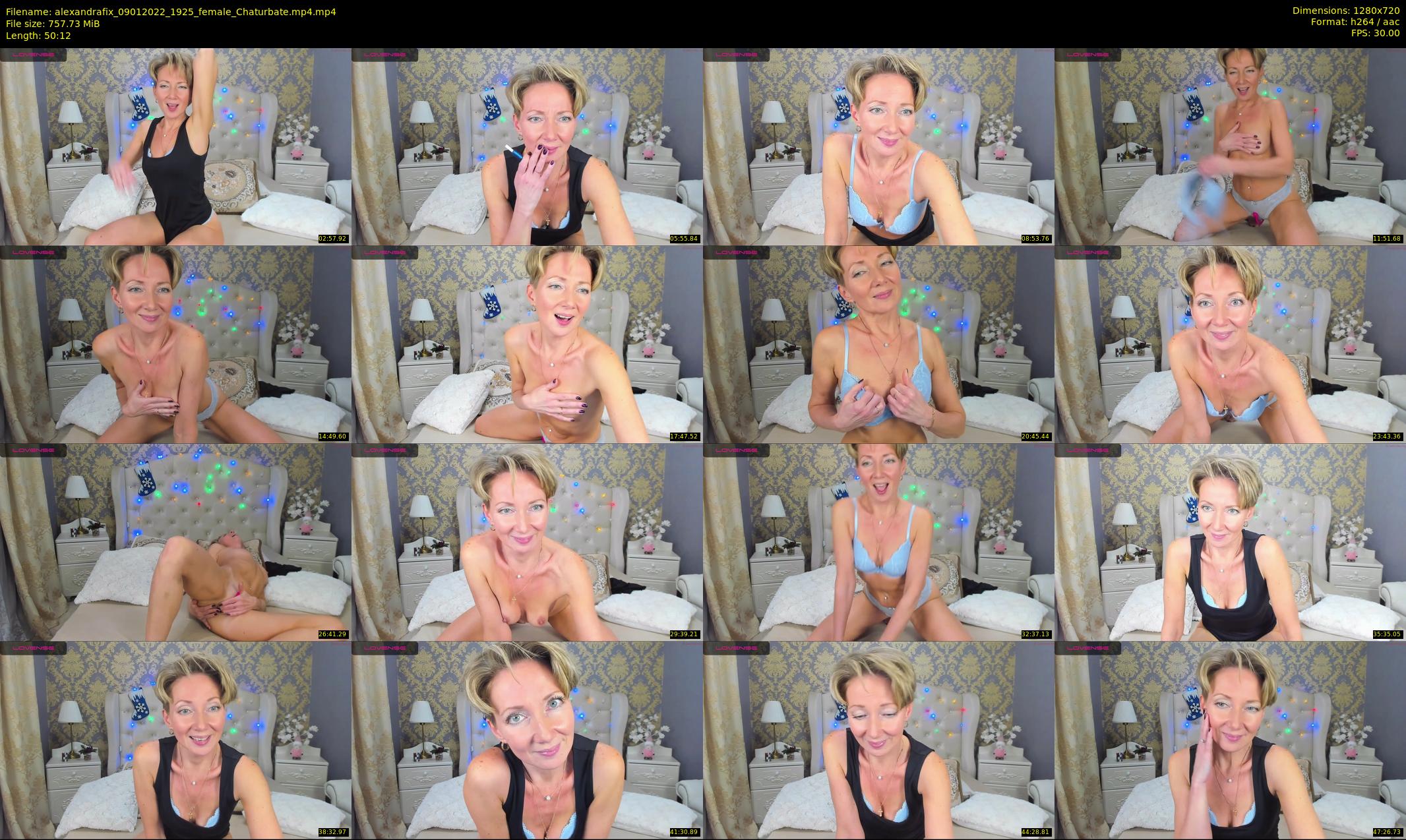 alexandrafix — 51 minute Chaturbate female cam show recording, 720p, Jan 9, 2022